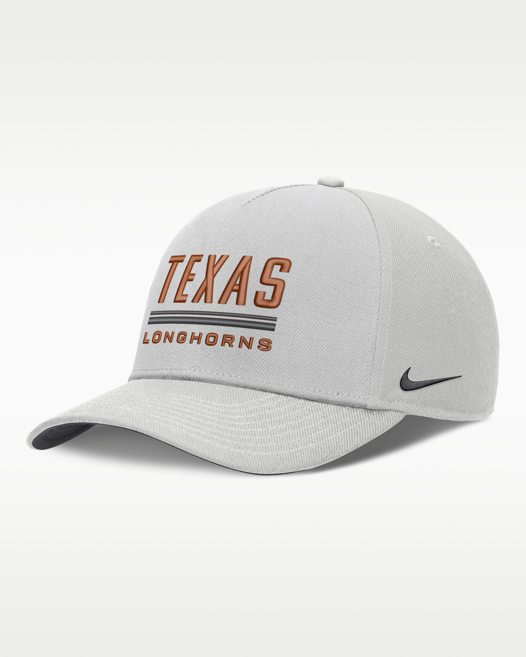 Texas Sideline Practice Rise Men's Nike Dri-FIT College Adjustable Hat - Grey