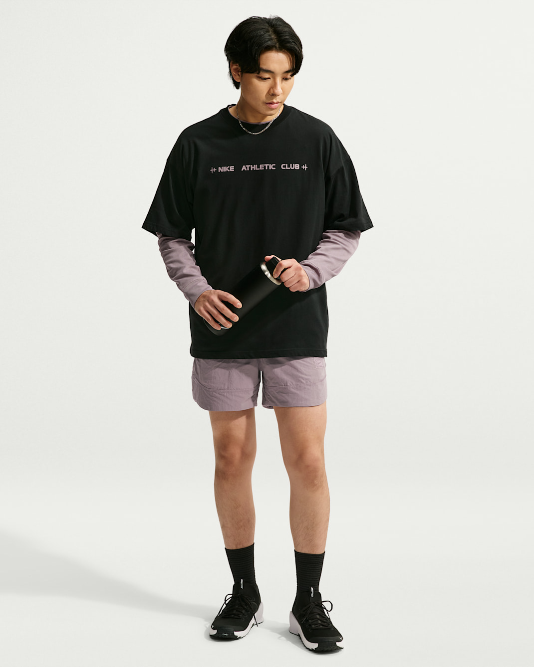 Nike N.A.C. Men's Dri-FIT Woven Shorts - Purple Smoke/Purple Smoke