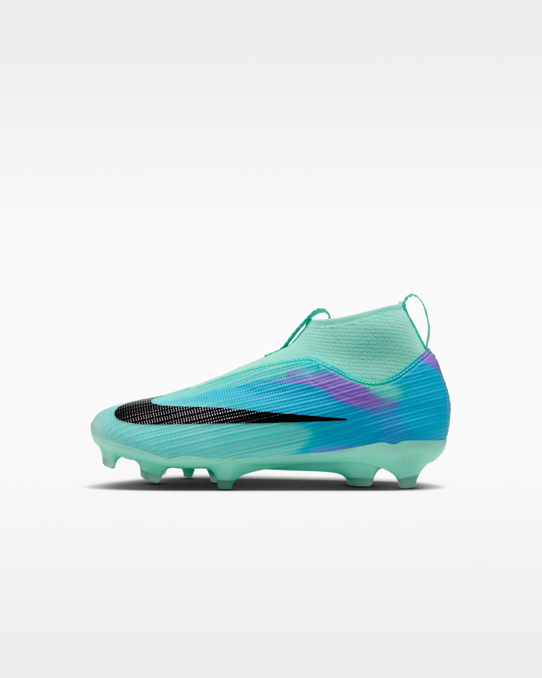 Nike Jr. Mercurial Superfly 11 Academy "Sam Kerr" Little Kids' Multi-Ground High-Top Soccer Cleats - Green Glow/Black