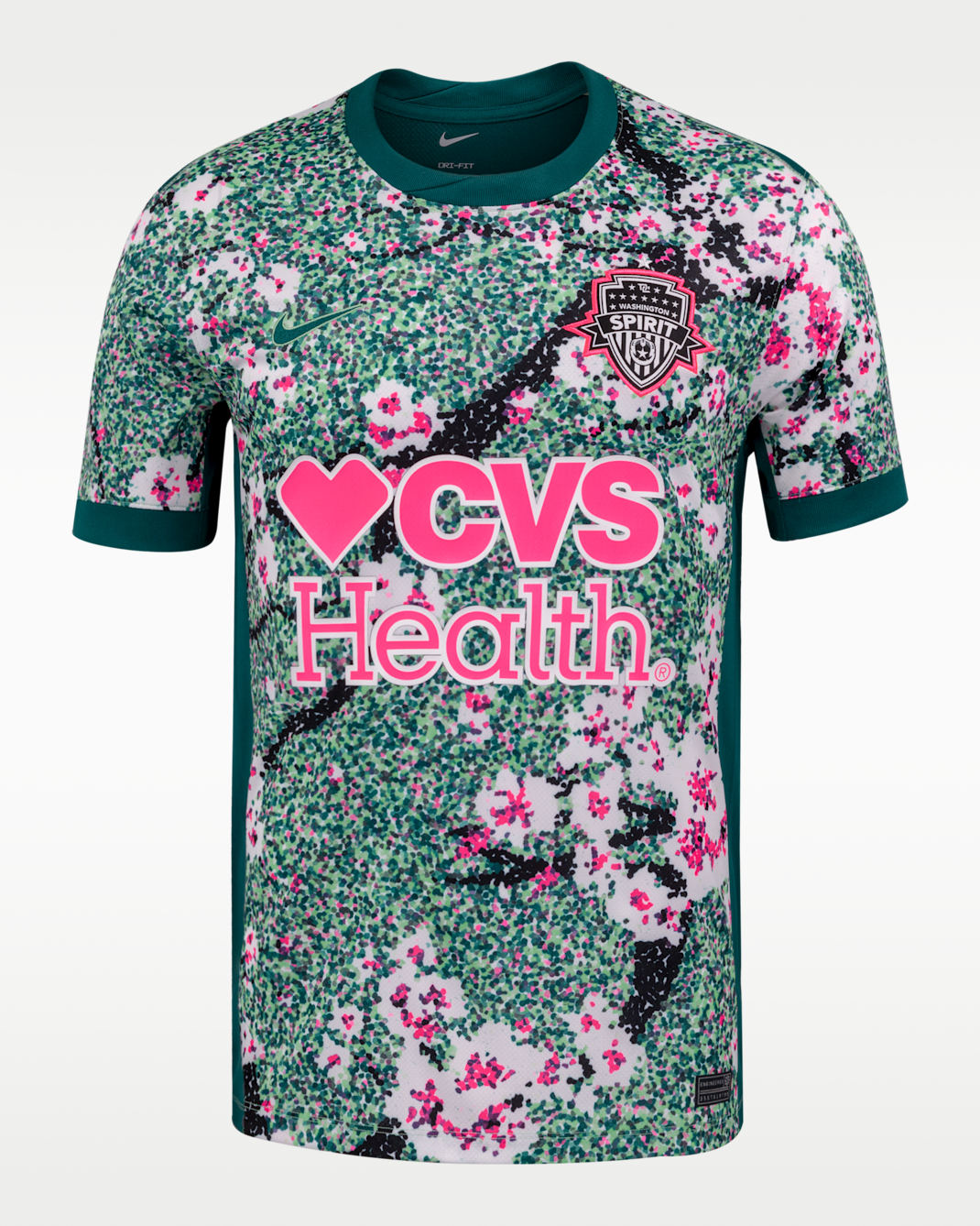 Washington Spirit Stadium Edition Men's Nike Dri-FIT Replica Jersey - Enamel Green