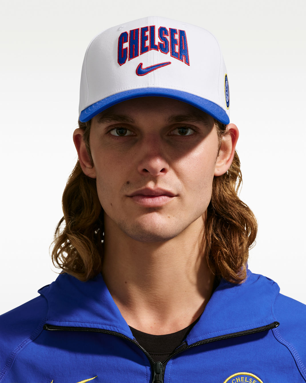 Gorra de futbol Nike Chelsea FC Rise - Blanco