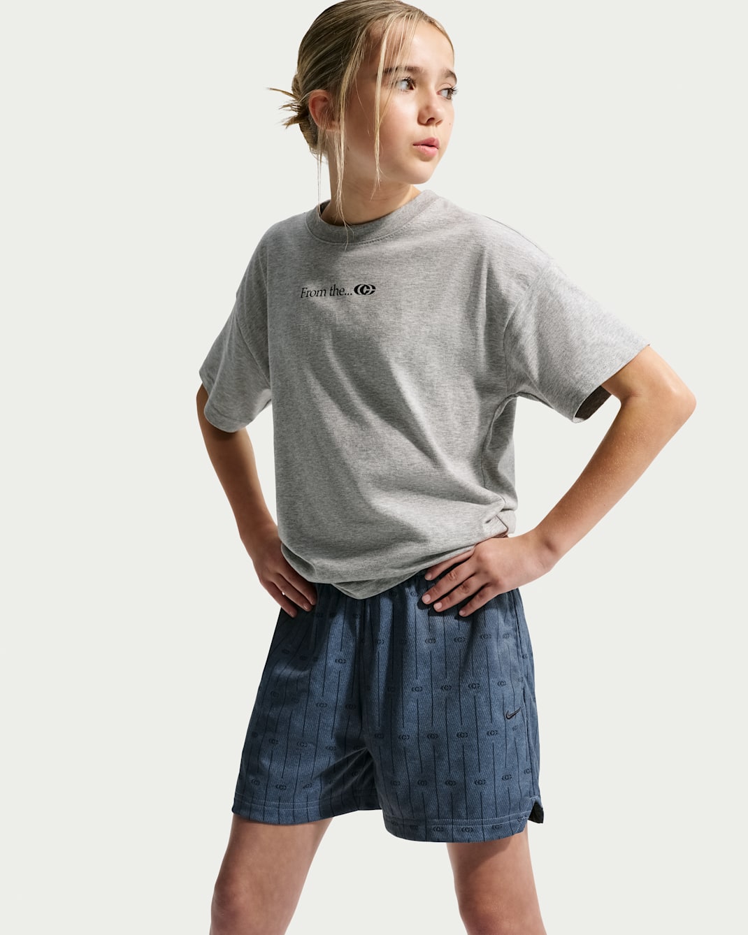 Caitlin Clark Big Kids' Dri-FIT Mesh Basketball Shorts