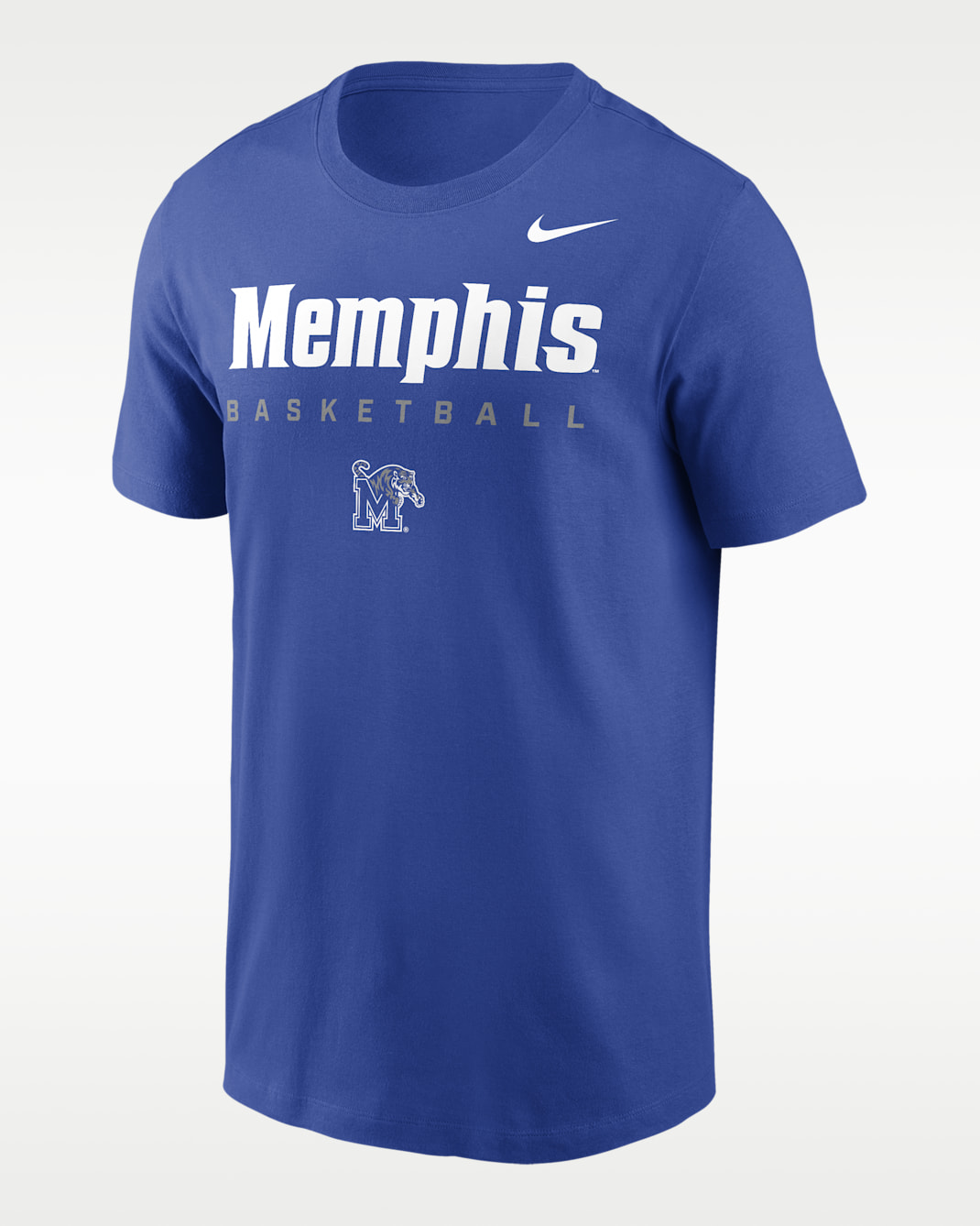 Memphis Tigers Legend Men's Basketball Short-Sleeve T-Shirt - Game Royal