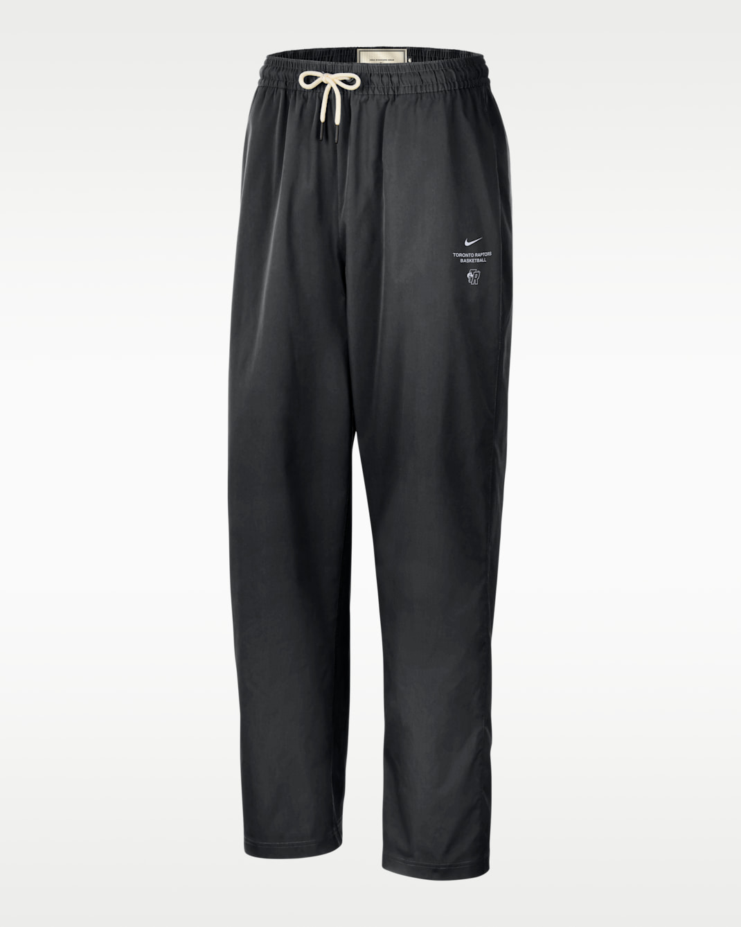 Toronto Raptors Standard Issue Men's Jordan Woven Dri-FIT Basketball Trousers - Black/University Red/White