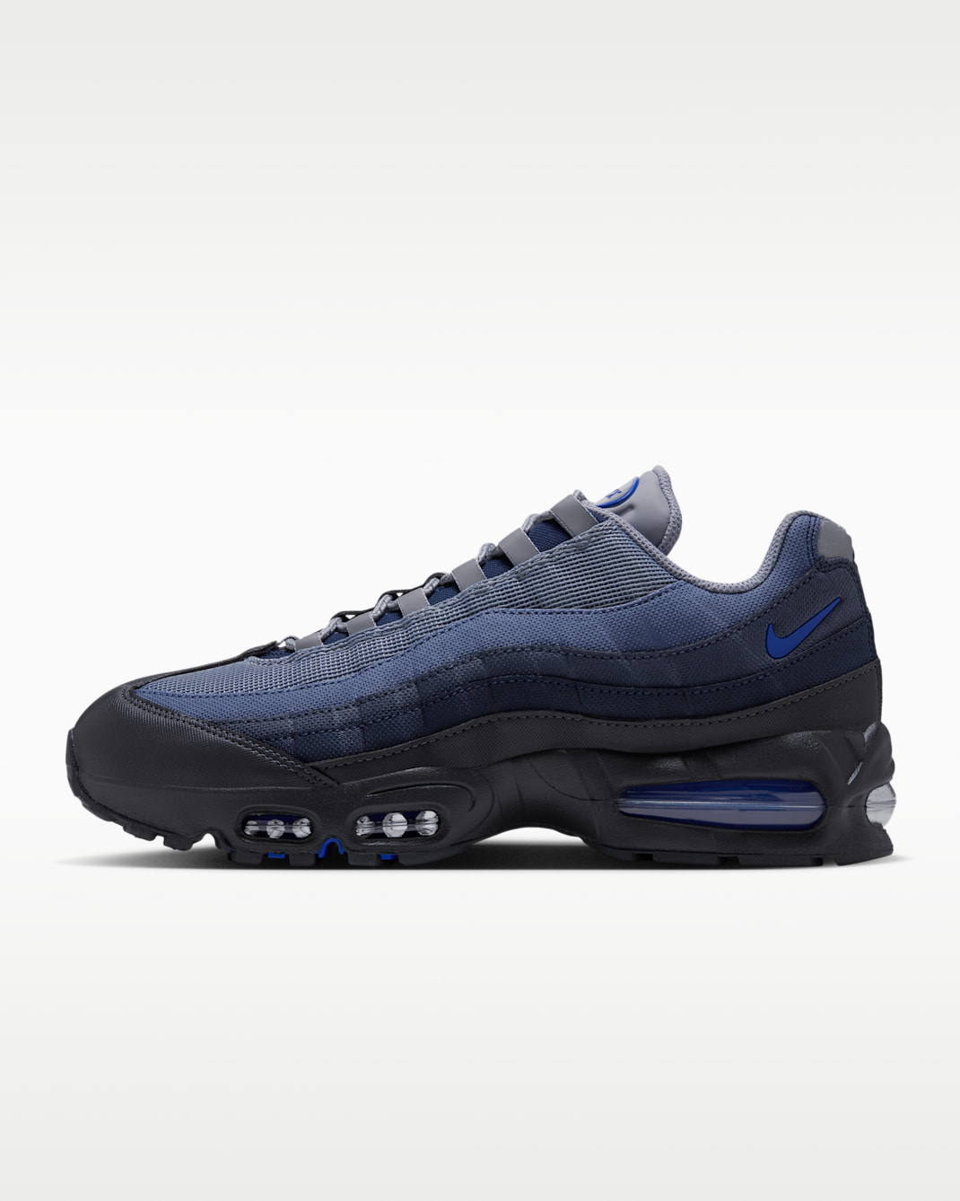 Nike Air Max 95 Big Bubble 男鞋 - Stealth/Anthracite/Obsidian/Racer Blue