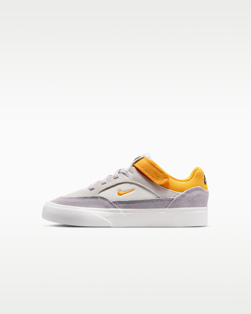 Nike SB Malor Younger Kids' Skate Shoes - Platinum Tint/Wolf Grey/Summit White/University Gold