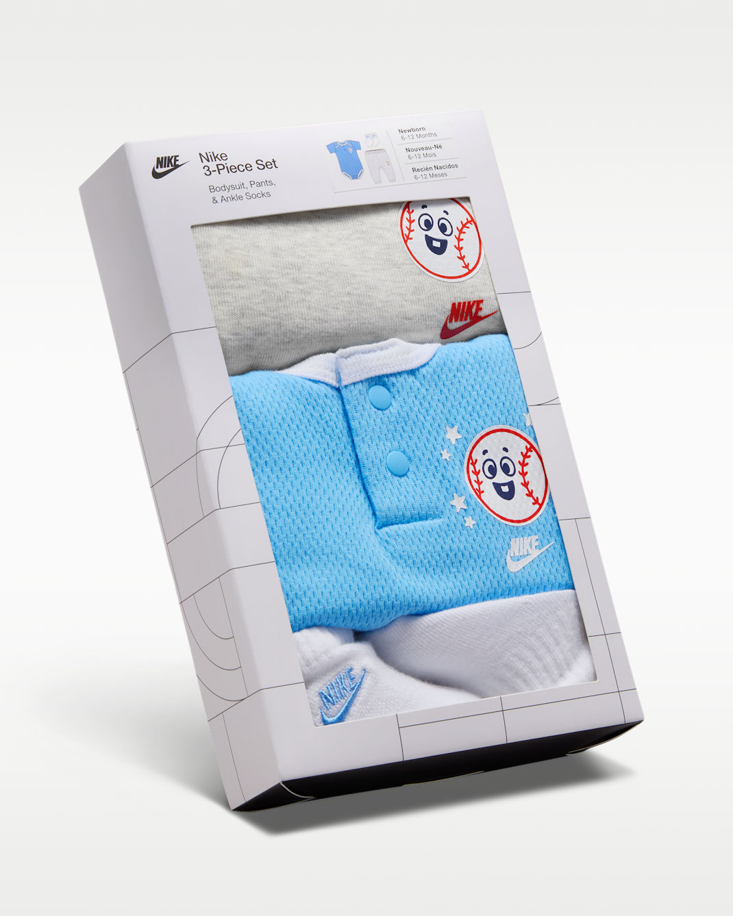 Nike Baby 3-Piece Multisport Mini Boxed Set