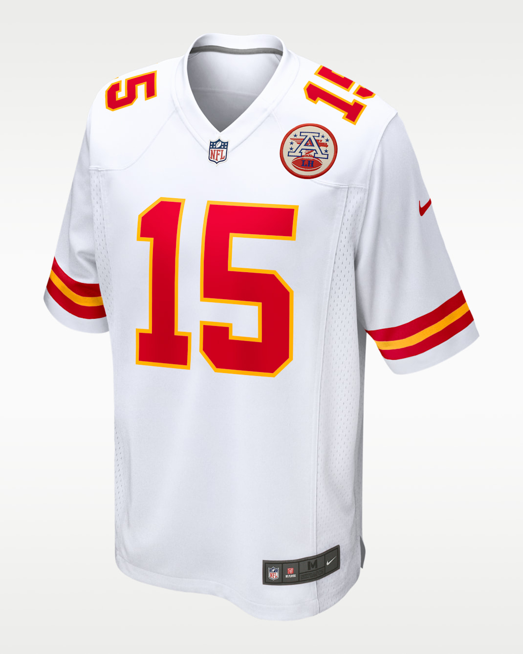 Jersey de juego Nike para hombre Patrick Mahomes Kansas City Chiefs - Blanco