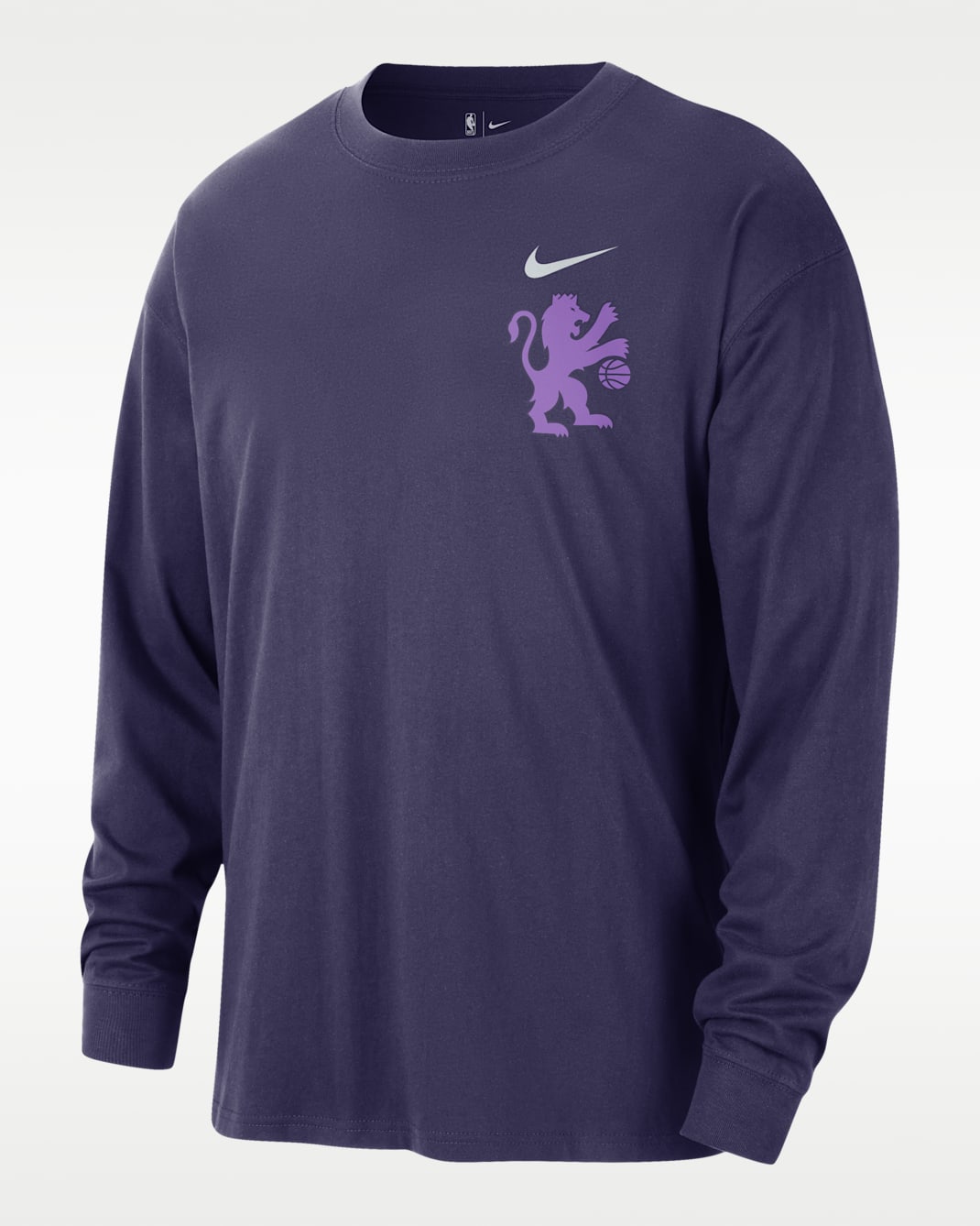 Playera de manga larga Nike de la NBA para hombre Sacramento Kings Essential City Edition - Tinta