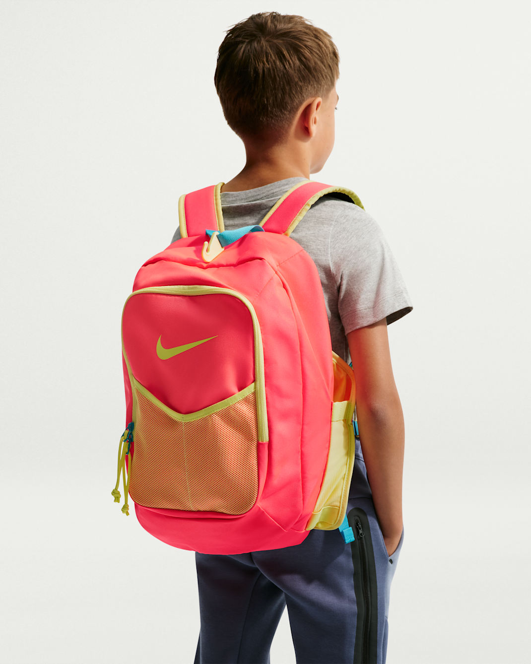 Nike Diamond Select Kids' Bat Pack (20L) - Hyper Punch/Chlorine Blue