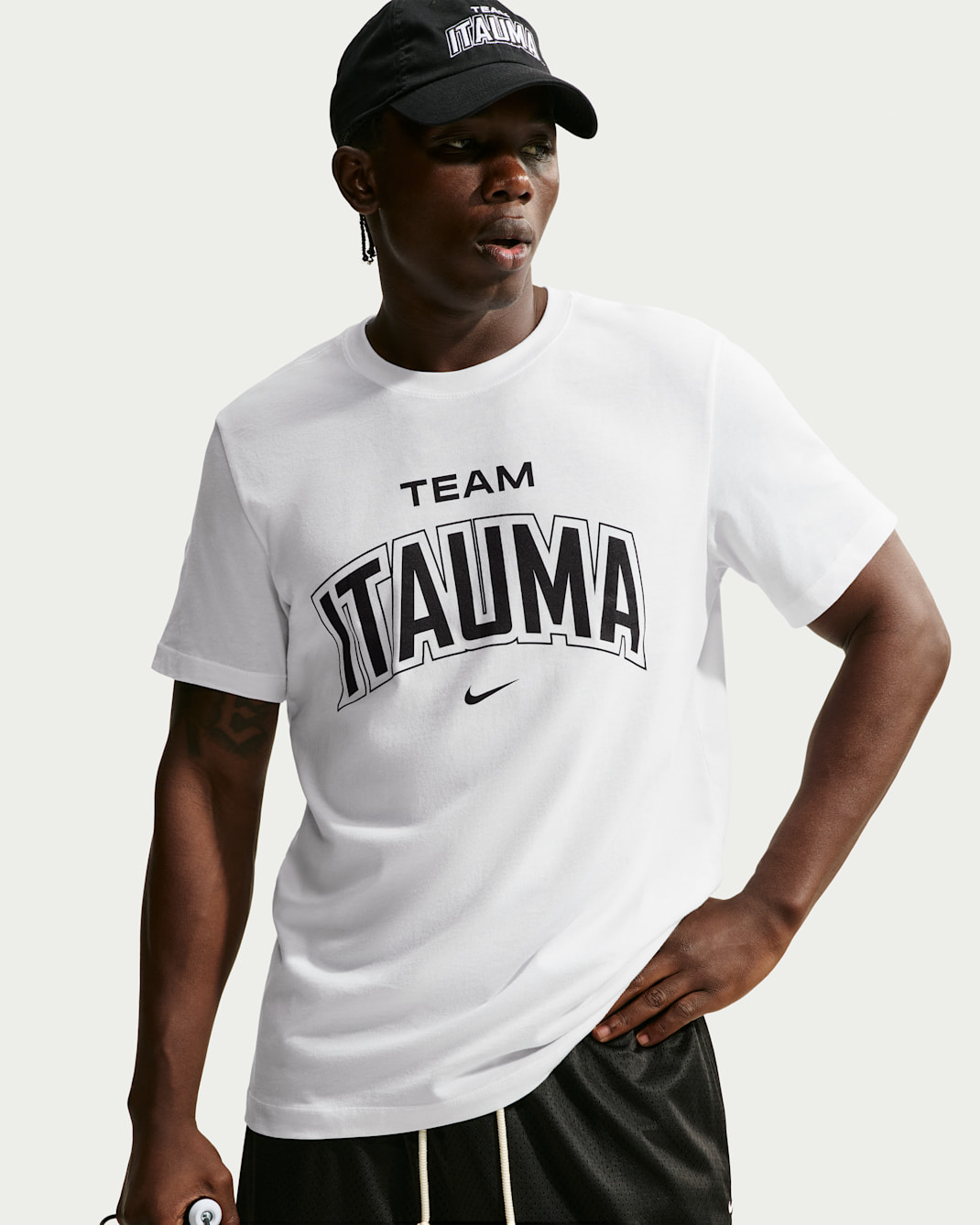 Ανδρικό T-Shirt πυγμαχίας Nike - Λευκό