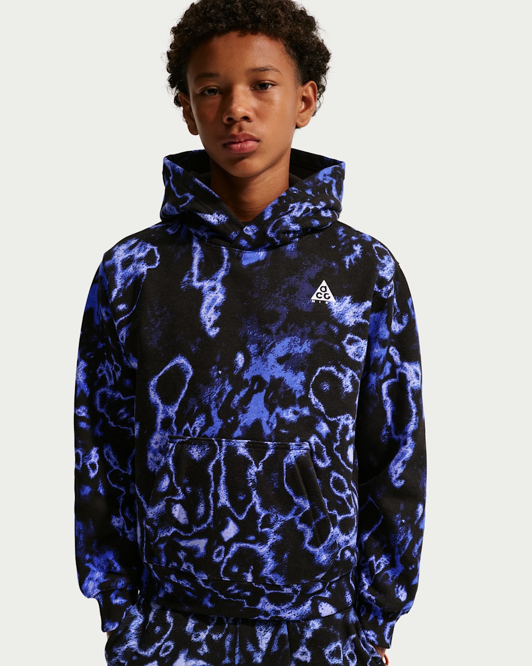 ACG Big Kids' Printed Altitude Hoodie - Hyper Royal