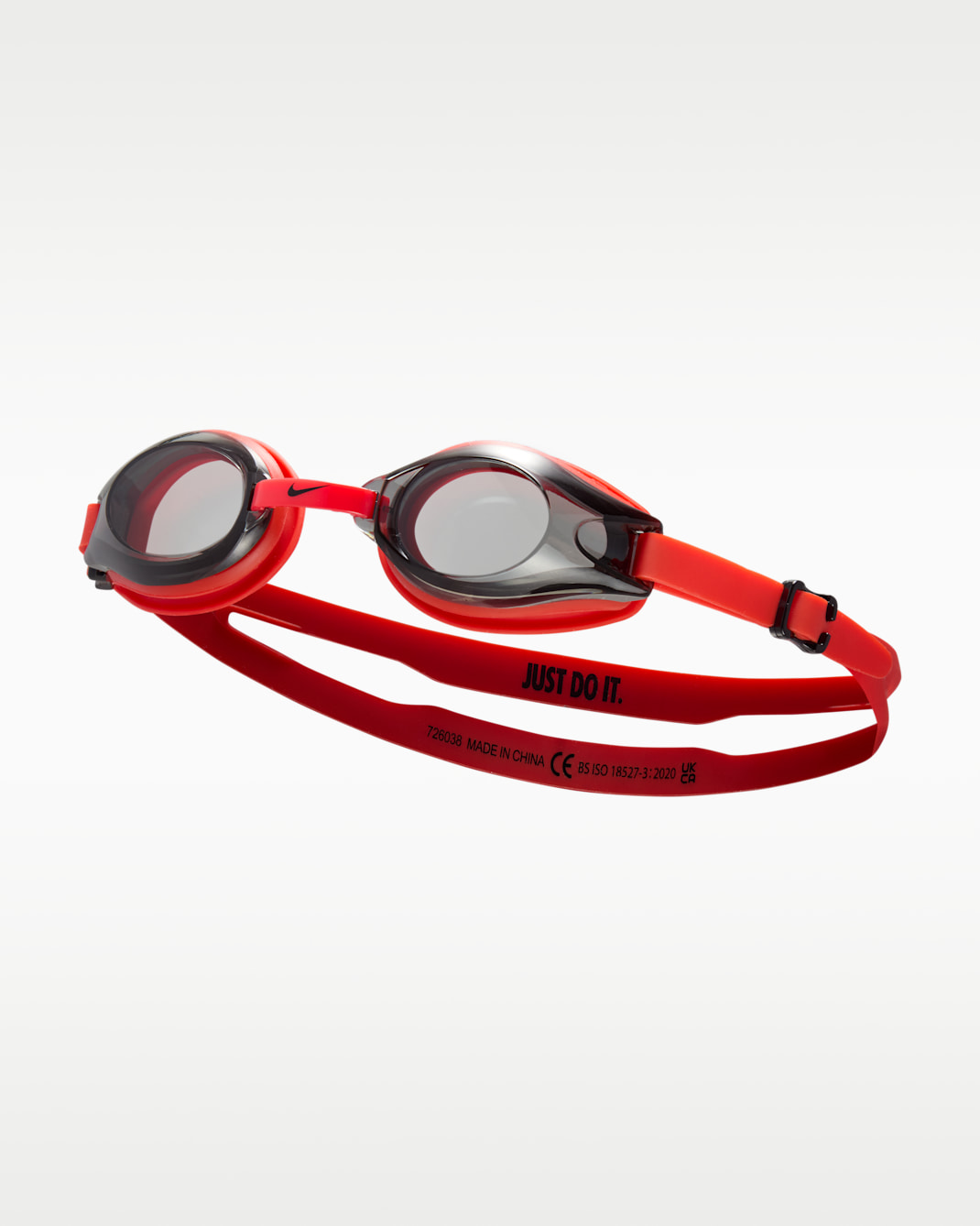 Goggles de natación Nike - Rojo universitario/Gris humo claro/Negro/Rojo universitario