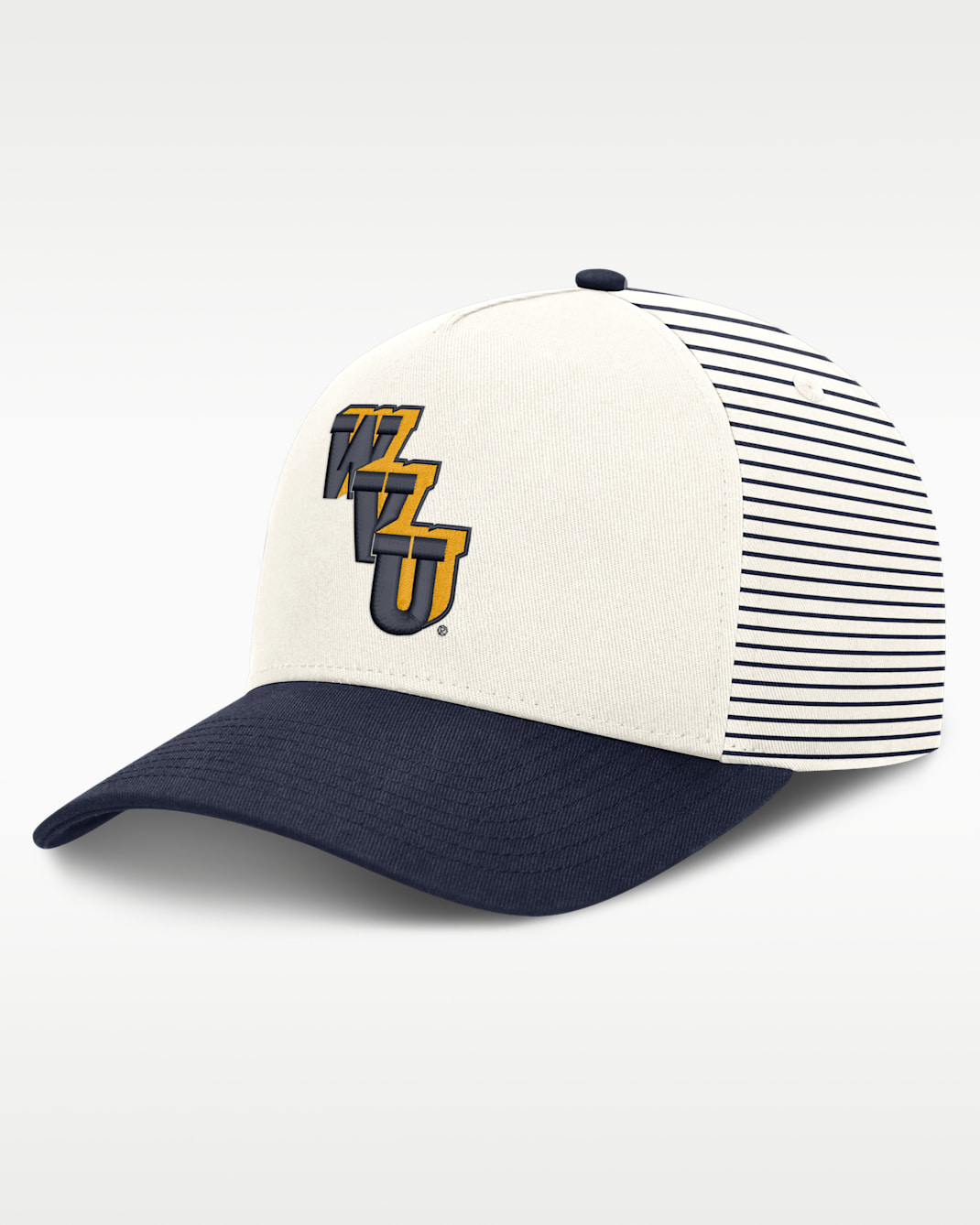 West Virginia Rise Men's Nike Dri-FIT College A-Frame Adjustable Hat - White