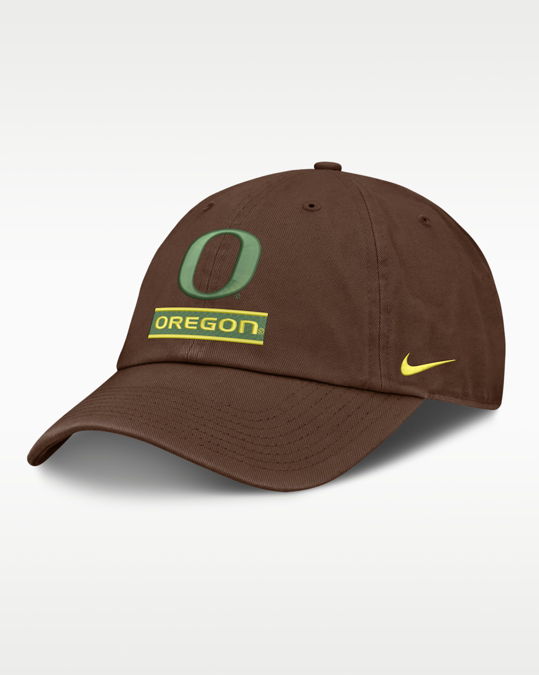 Oregon 2026 Military Appreciation Club Men's Nike College Adjustable Hat - Brown