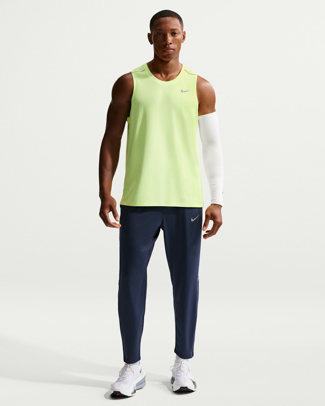 Nike Miler Men's Dri-FIT Knit Running Trousers - Midnight Navy/Obsidian