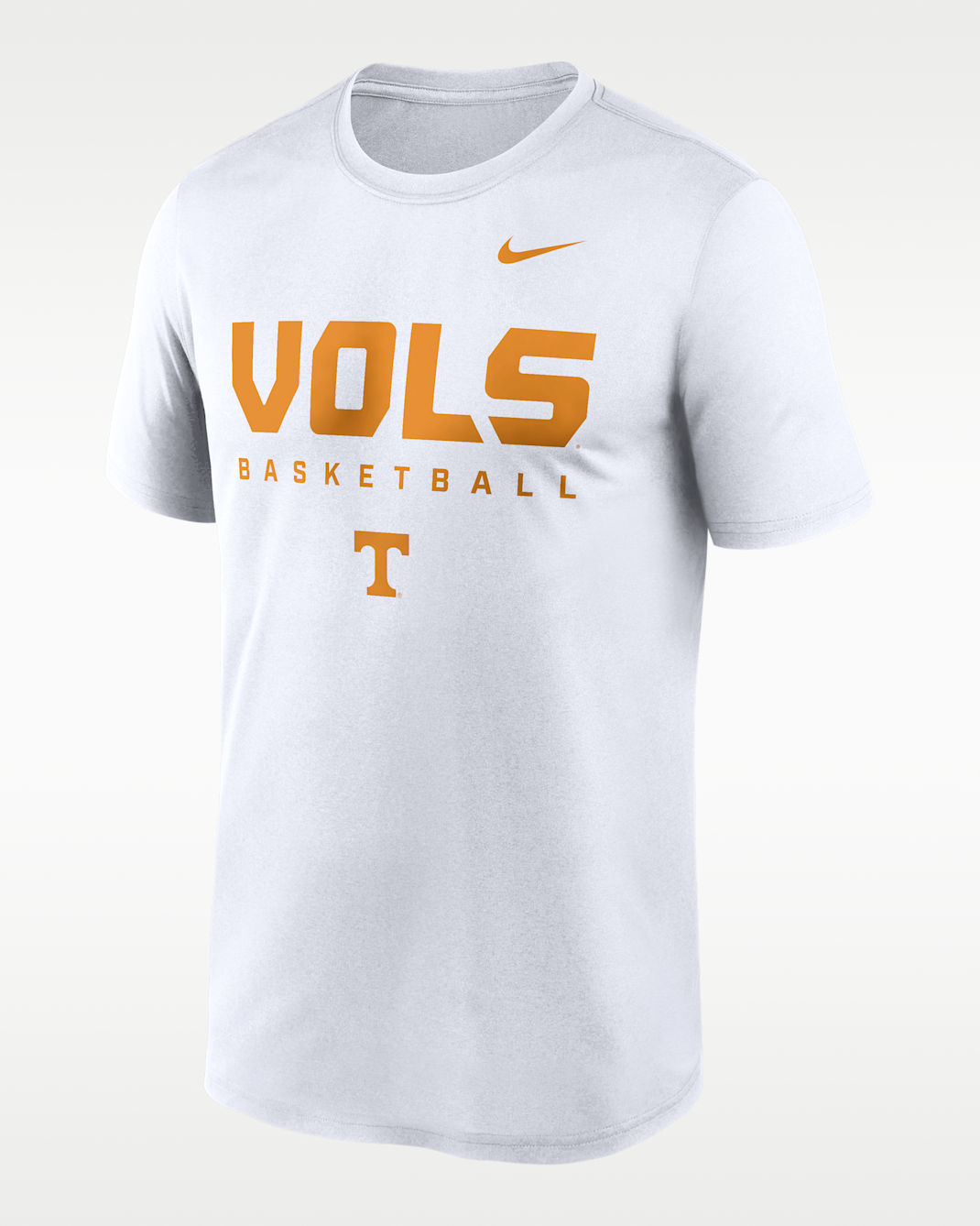 Tennessee Courtside Basketball Legend Men's Nike Dri-FIT College T-Shirt - White