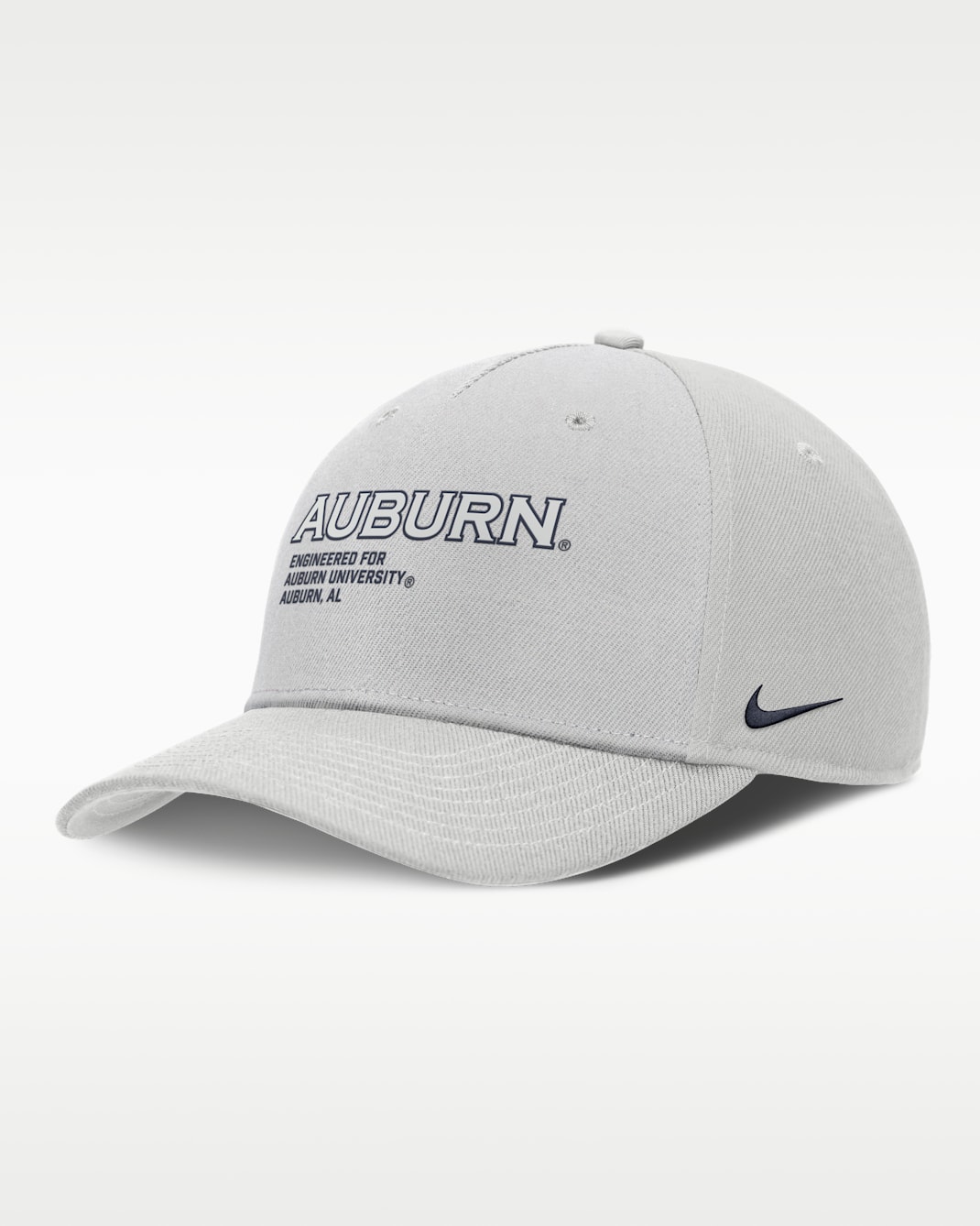 Auburn On-Field Primetime Rise Men's Nike College Adjustable Hat - Grey