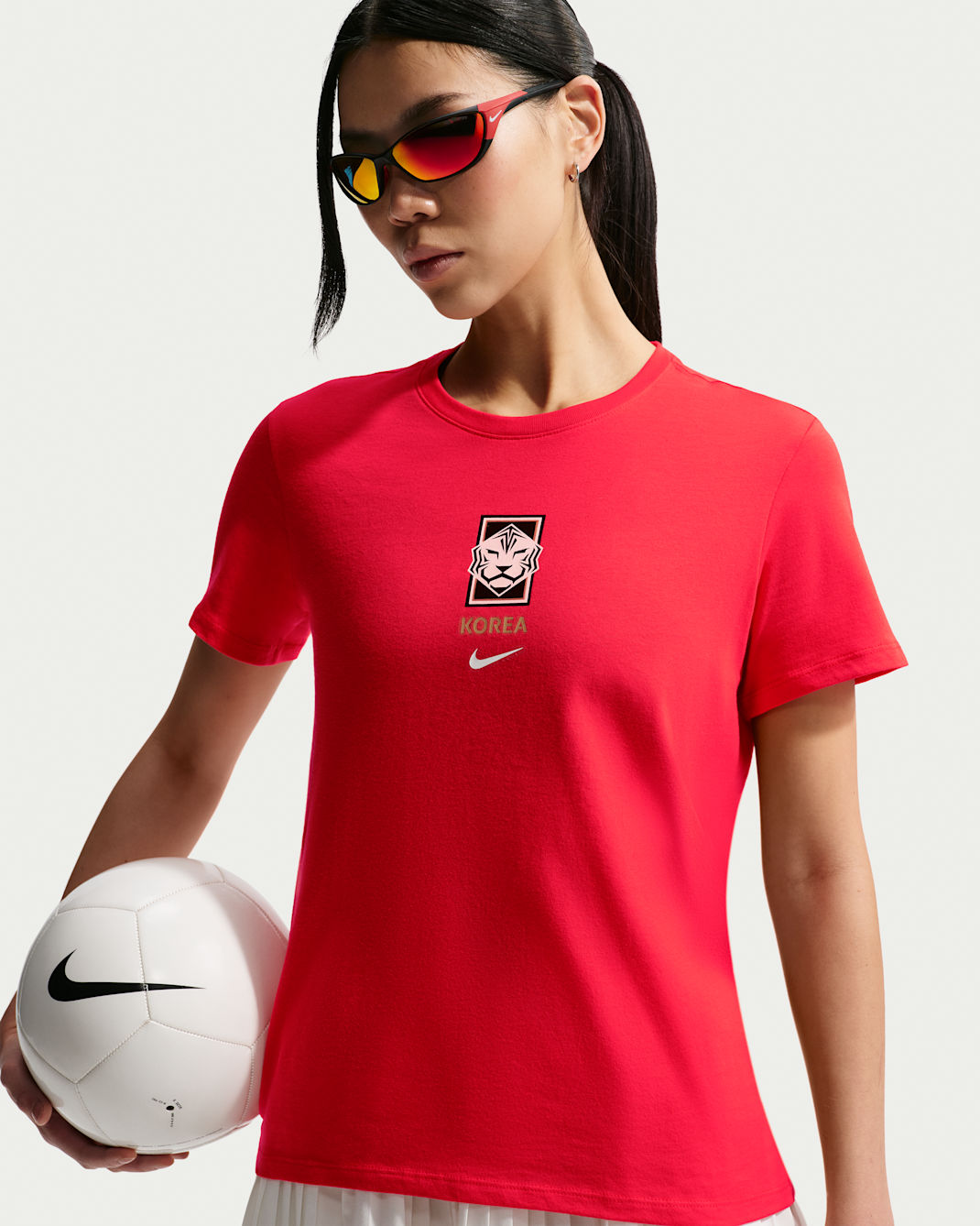 Korea Men's Nike Soccer T-Shirt - Global Red