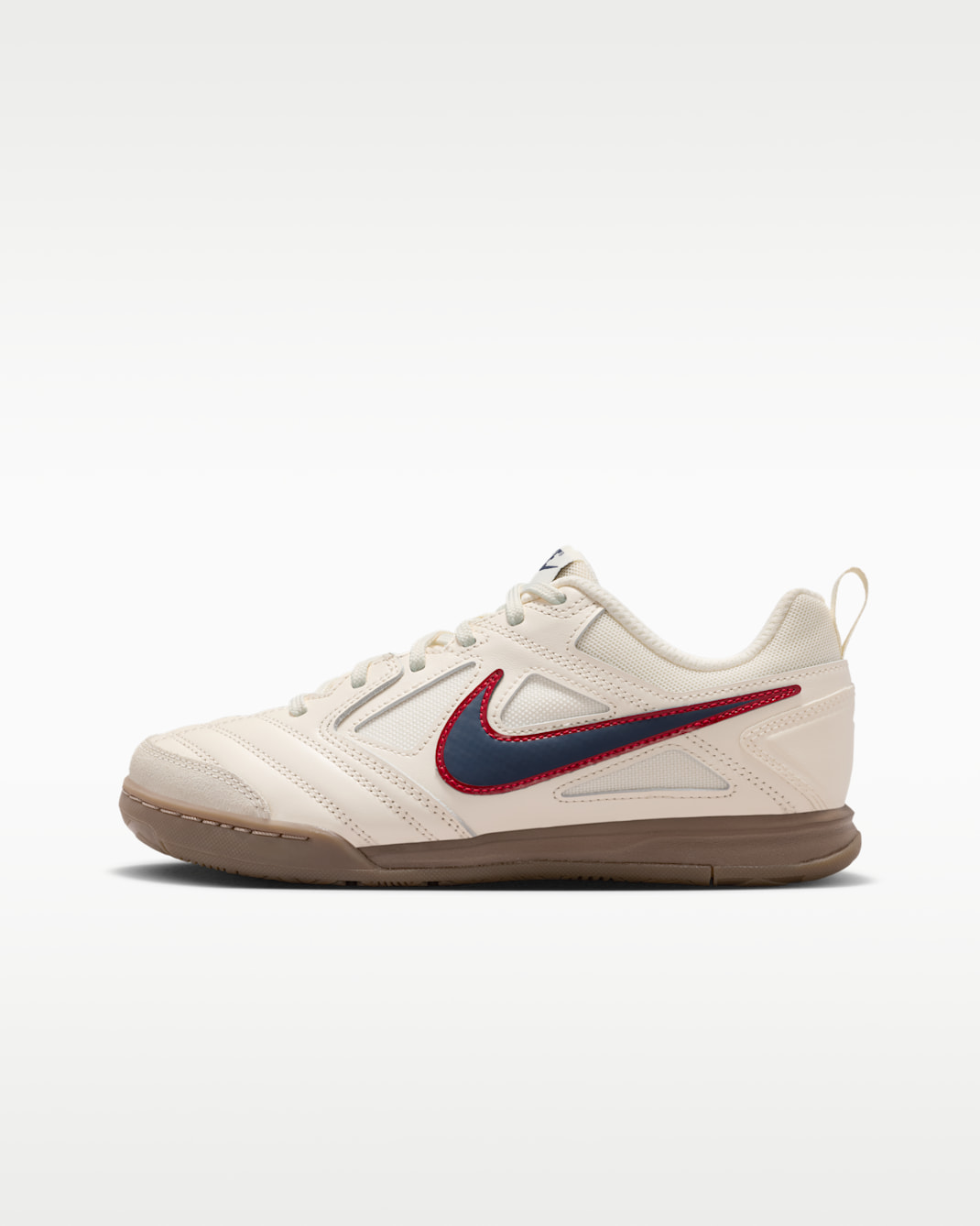 Nike Gato sko til store barn - Pale Ivory/University Red/Gum Dark Brown/Thunder Blue