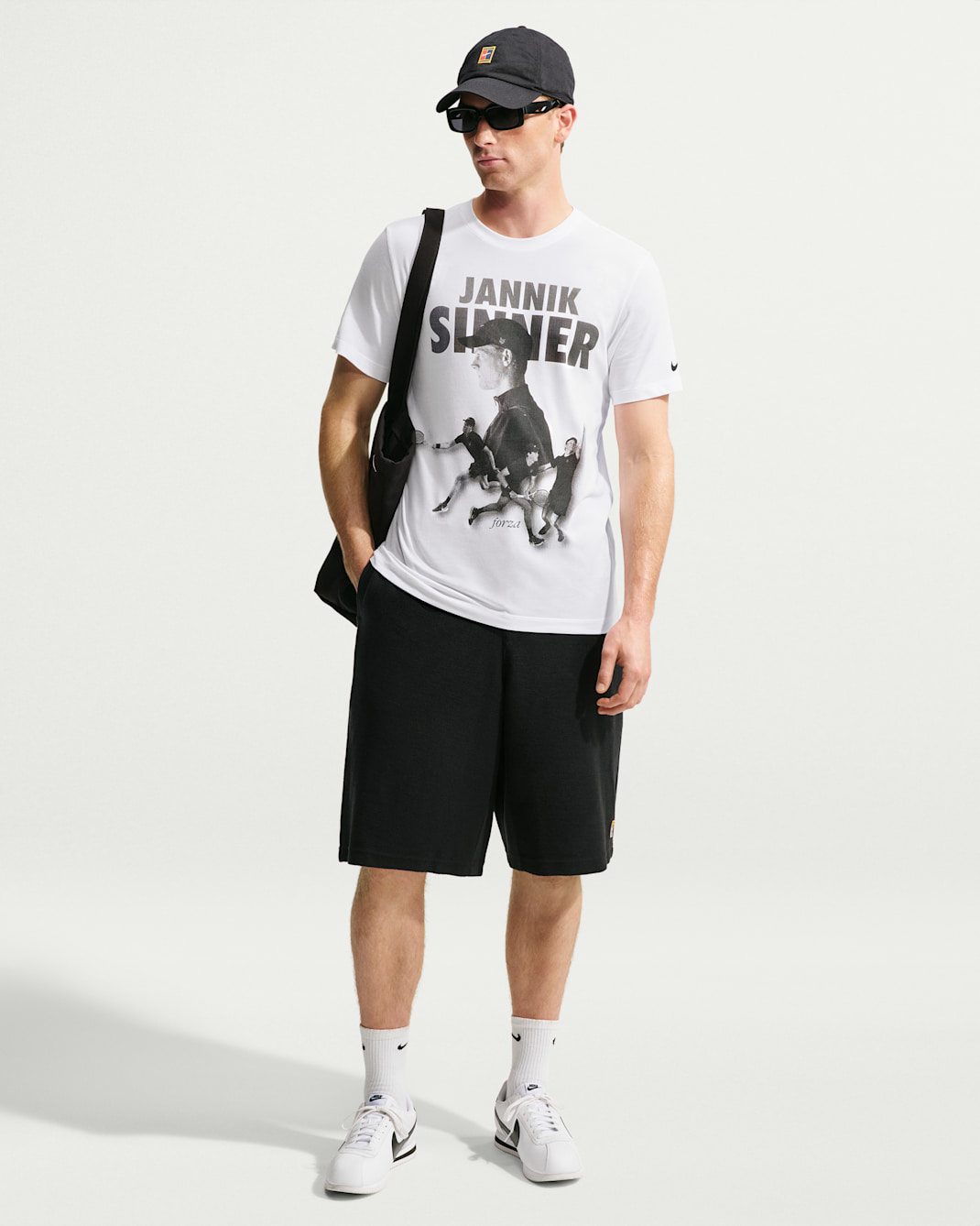 Jannik Sinner Men's NikeCourt Dri-FIT Graphic Tennis T-Shirt