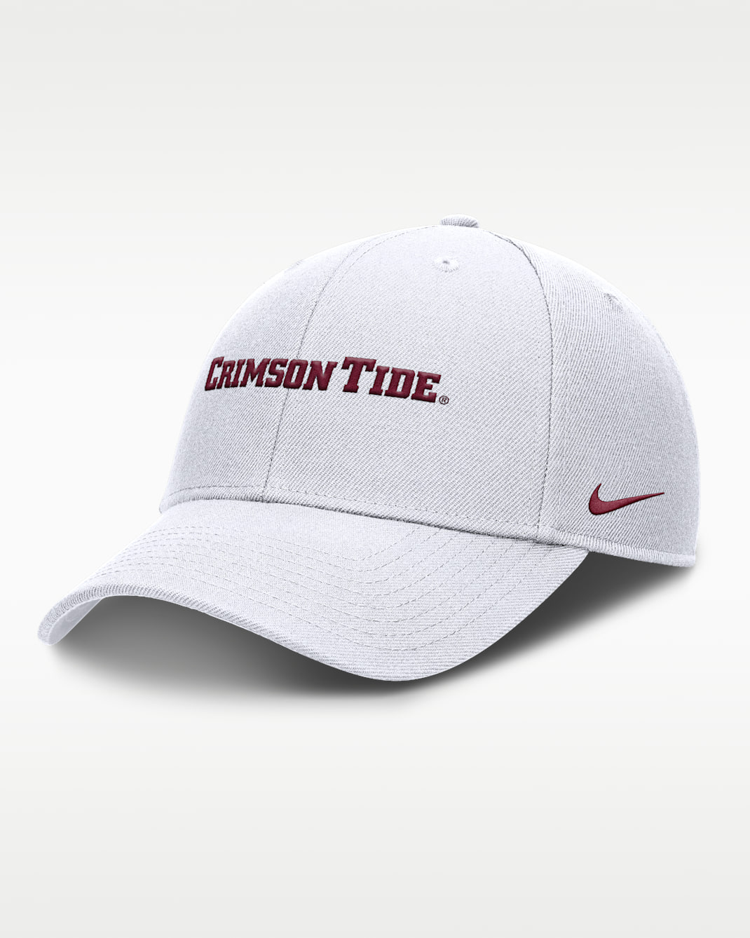 Alabama On-Field Rise Gameday Men's Nike Dri-FIT College Trucker Adjustable Hat - White