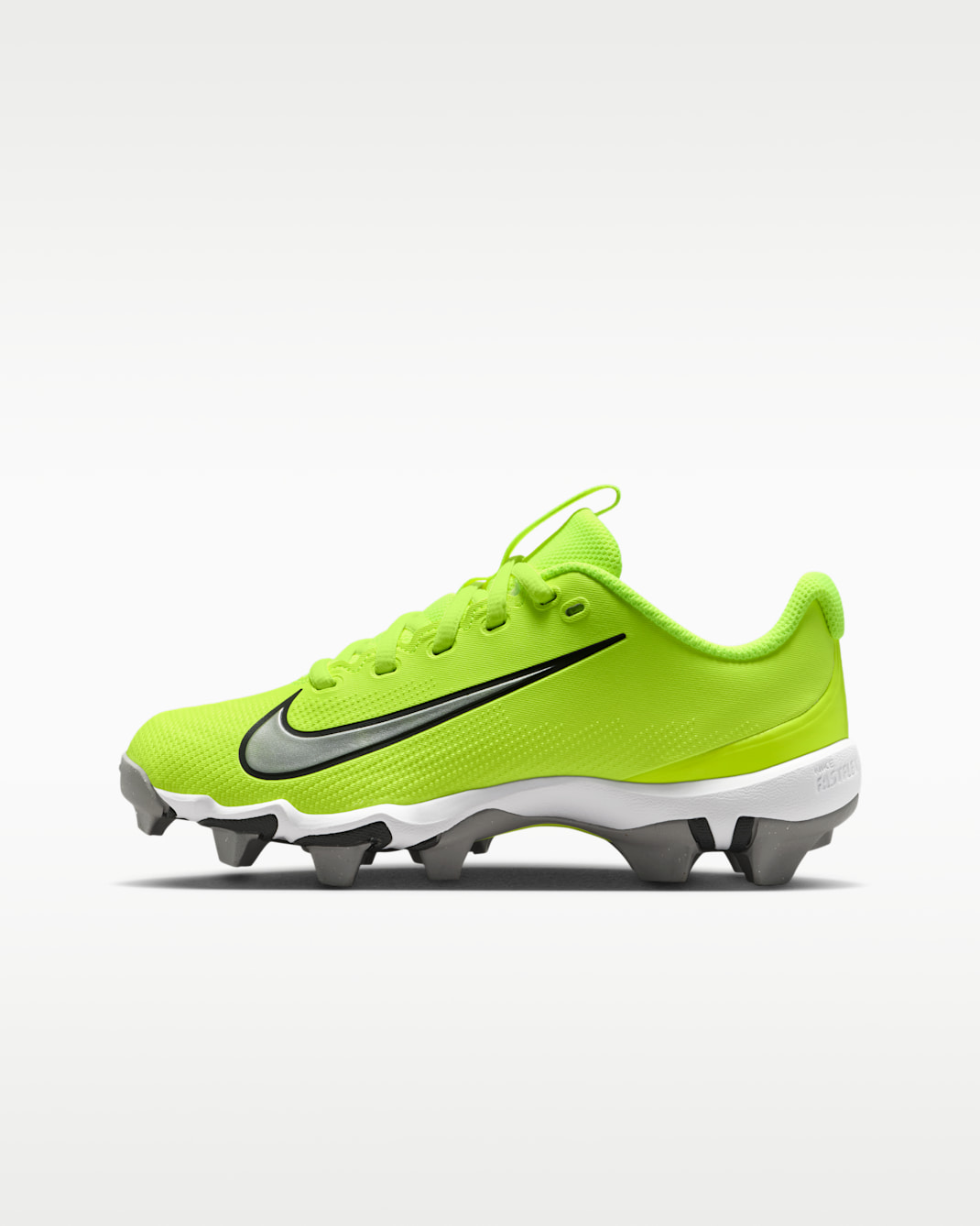 Nike Vapor Shark 3 Big Kids' Football Cleats - Volt/Anthracite/Metallic Silver