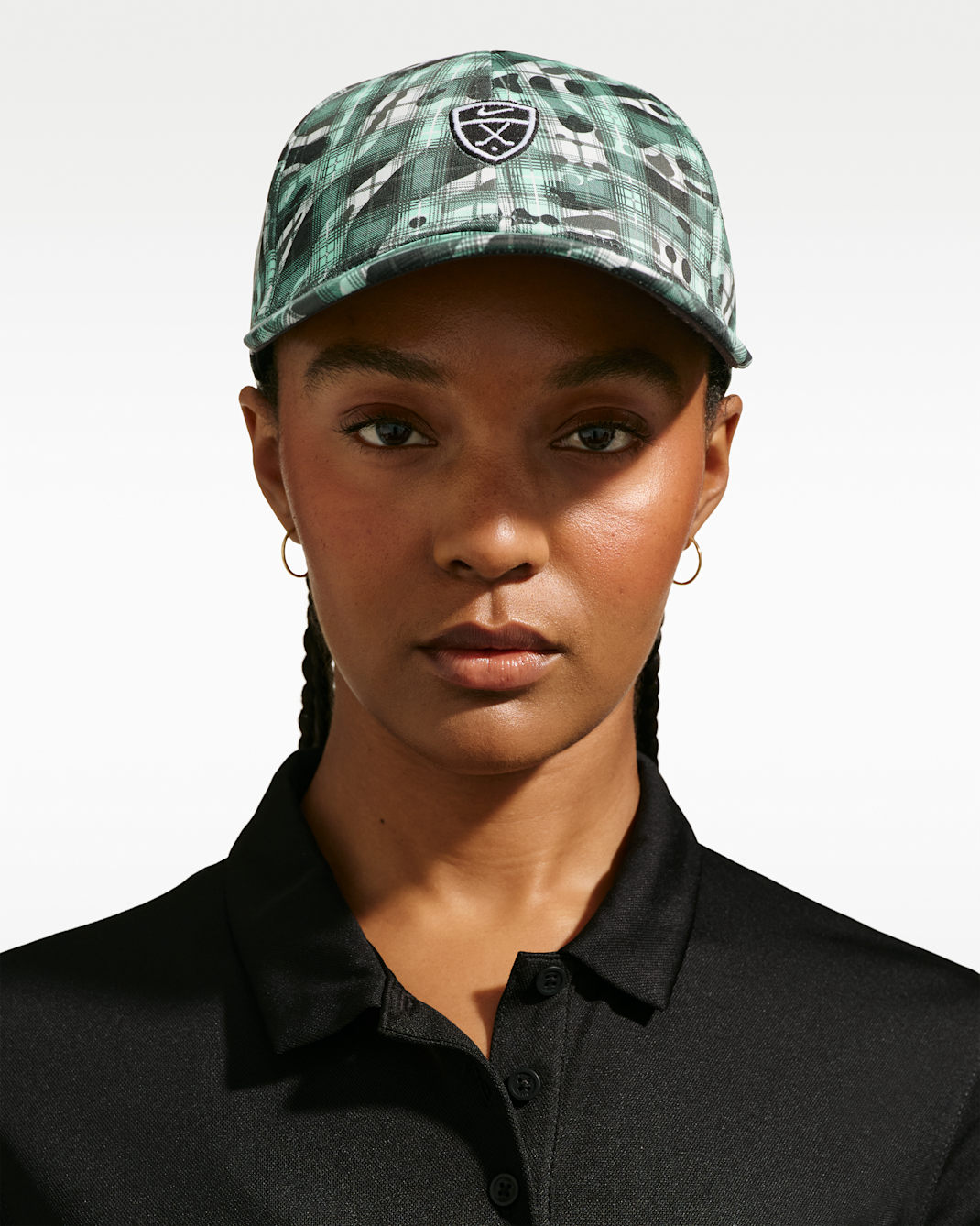 ナイキ クラブ ストラクチャード Dri-FIT カモキャップ - アークティックグリーン/アンスラサイト