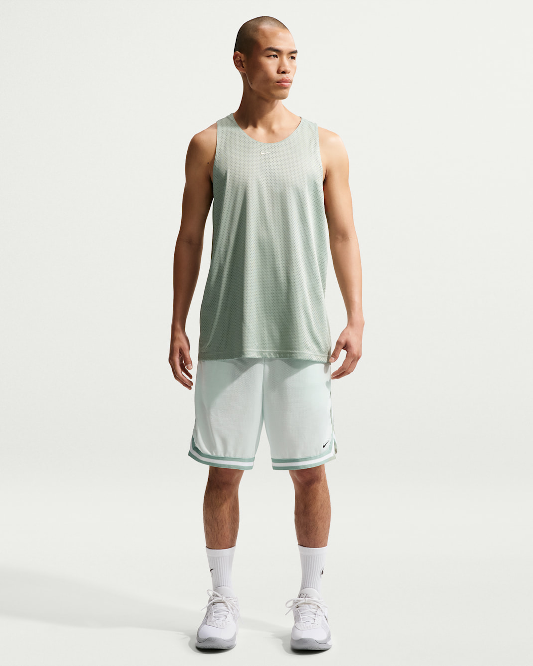 ナイキ DNA メンズ Dri-FIT 21cm バスケットボールショートパンツ - ベアリーグリーン/スチーム/ブラック