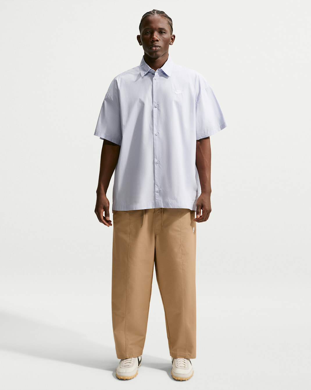 Nike Sportswear Club Men's Sneaker Pants - Parachute Beige/White
