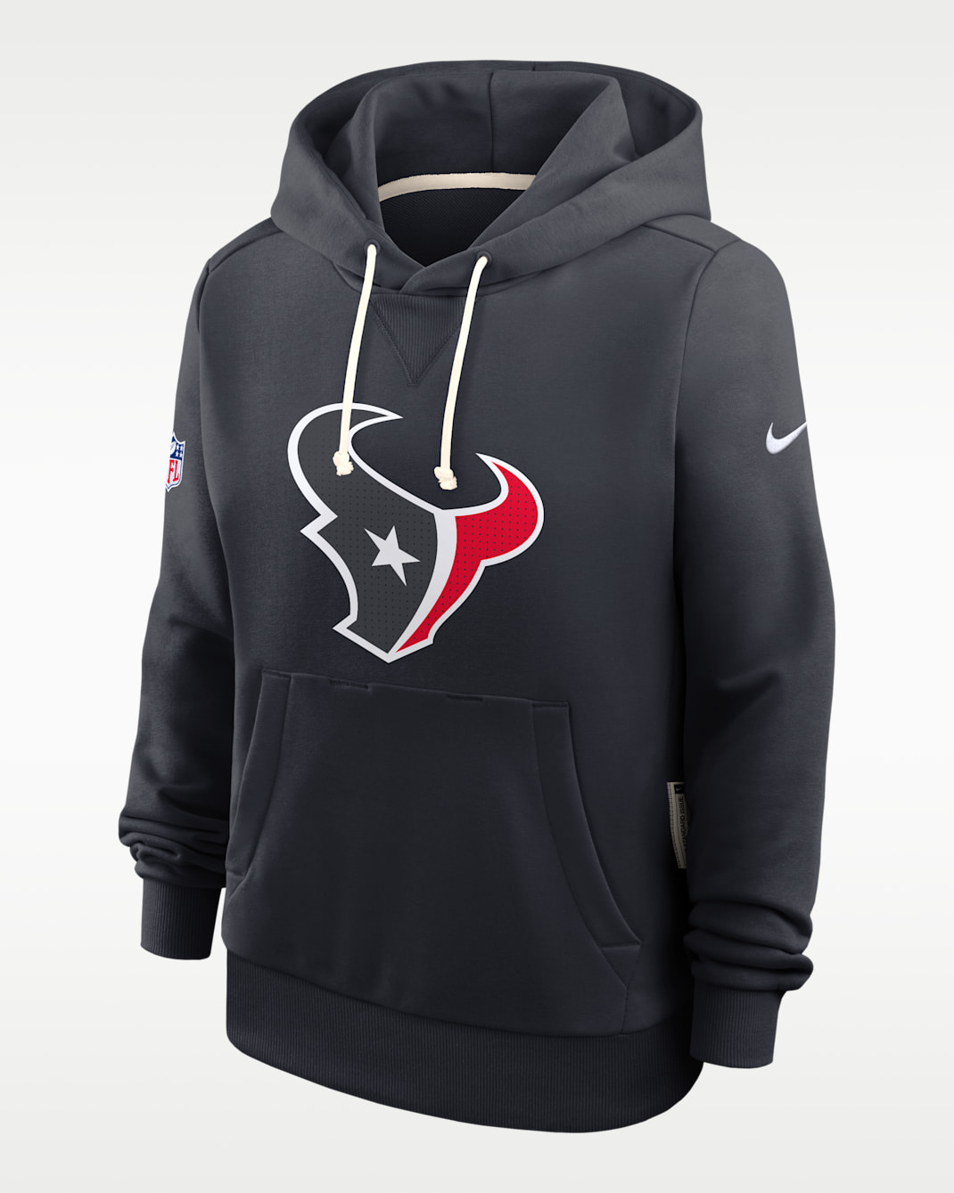 Houston Texans Sideline Women's Nike Dri-FIT NFL Pullover Hoodie - Navy