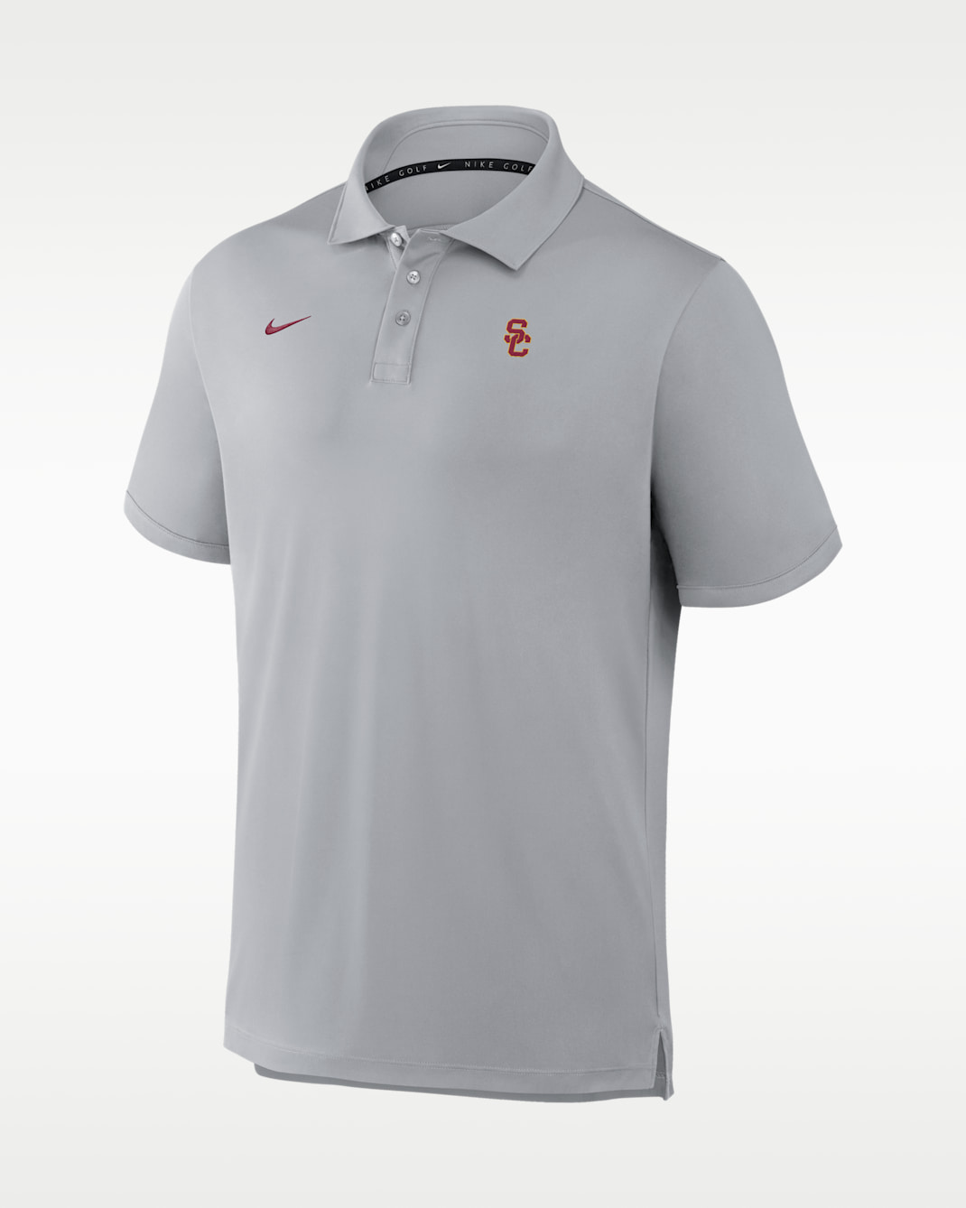 Polo universitaria Nike Dri-FIT para hombre USC Par - Gris