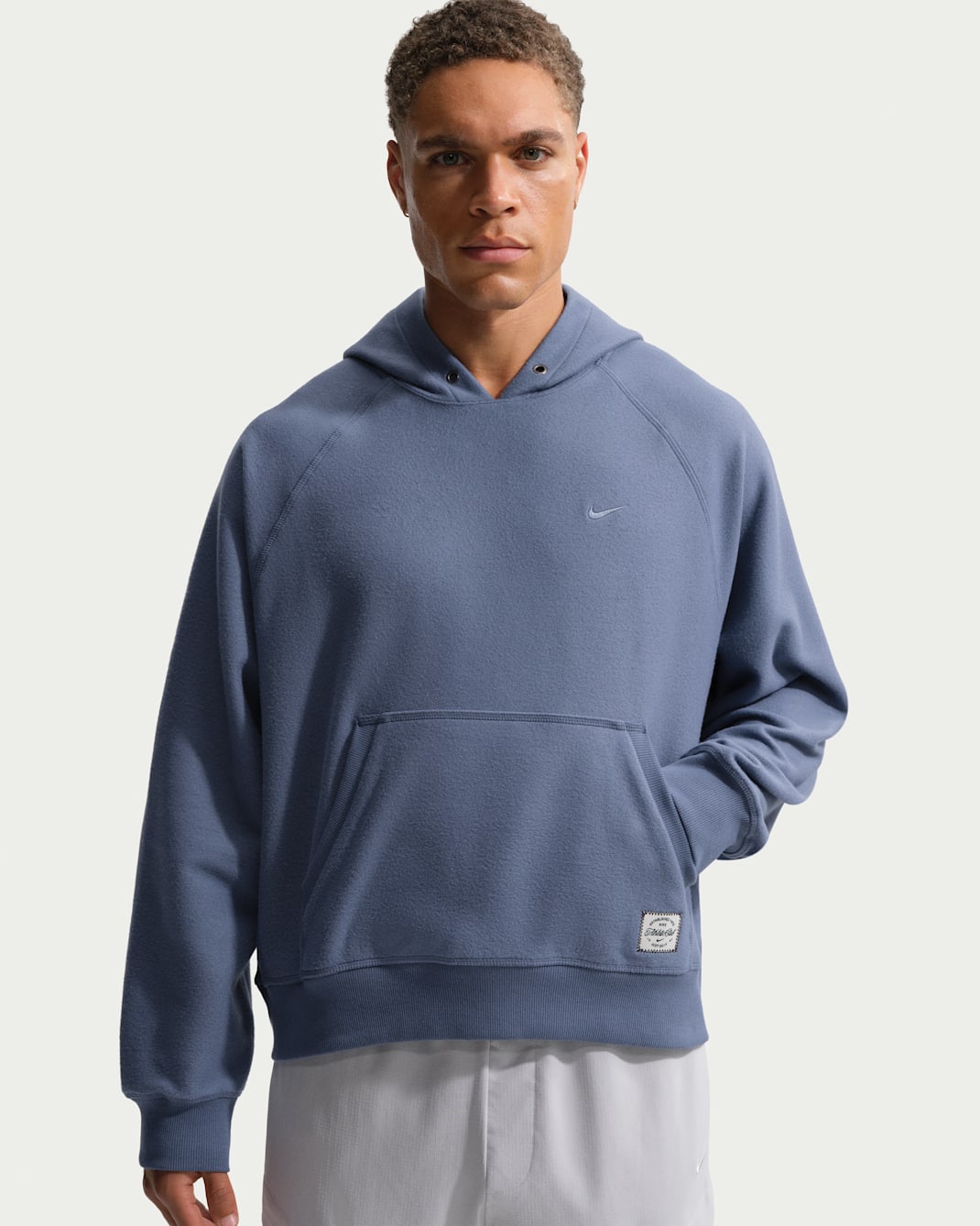 Nike N.A.C. Men's Dri-FIT Fleece Training Hoodie - Diffused Blue/Diffused Blue