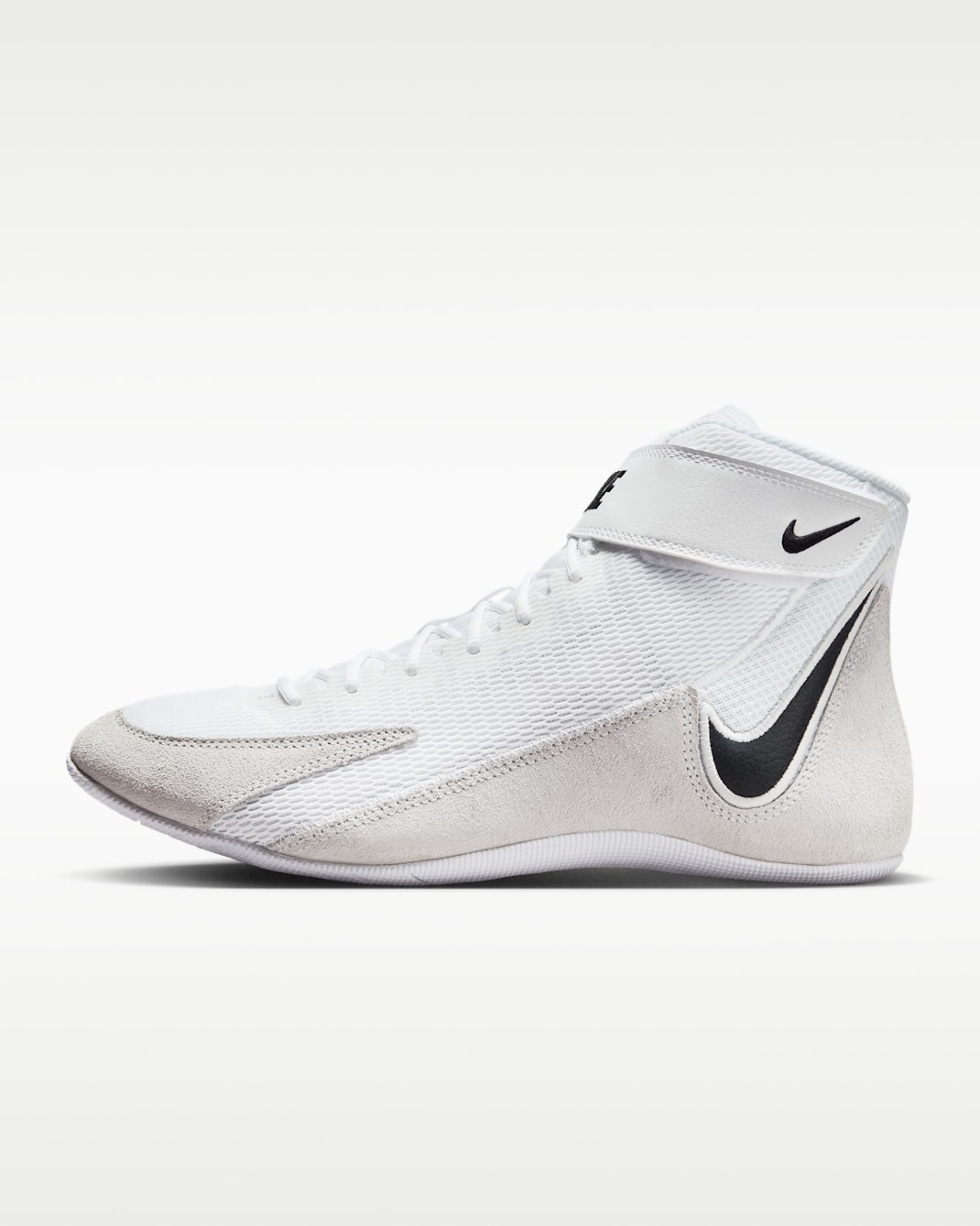 Nike Speedsweep 8 Wrestling Shoes - White/White/Photon Dust/Black