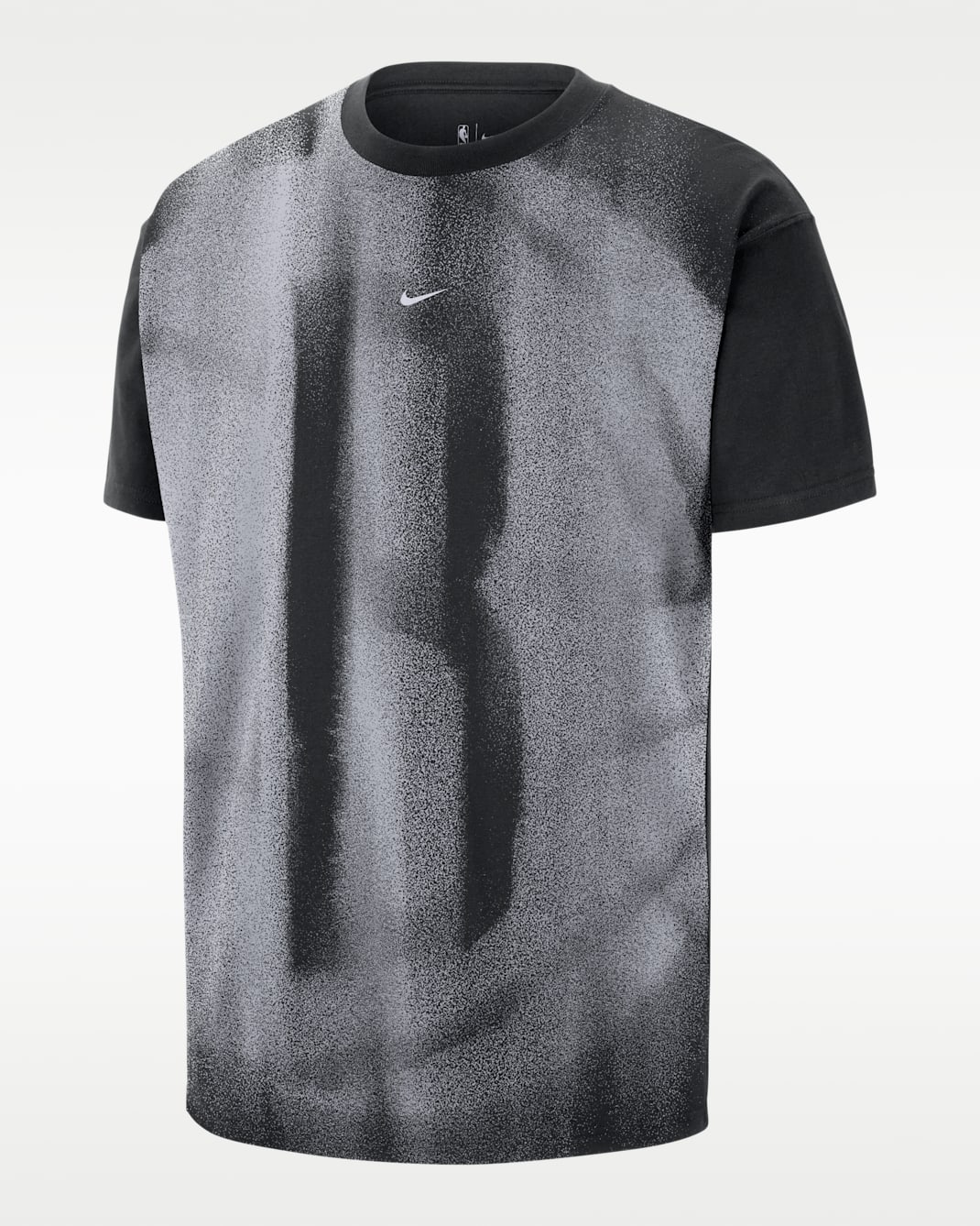 Basket-t-shirt Brooklyn Nets för män - Svart