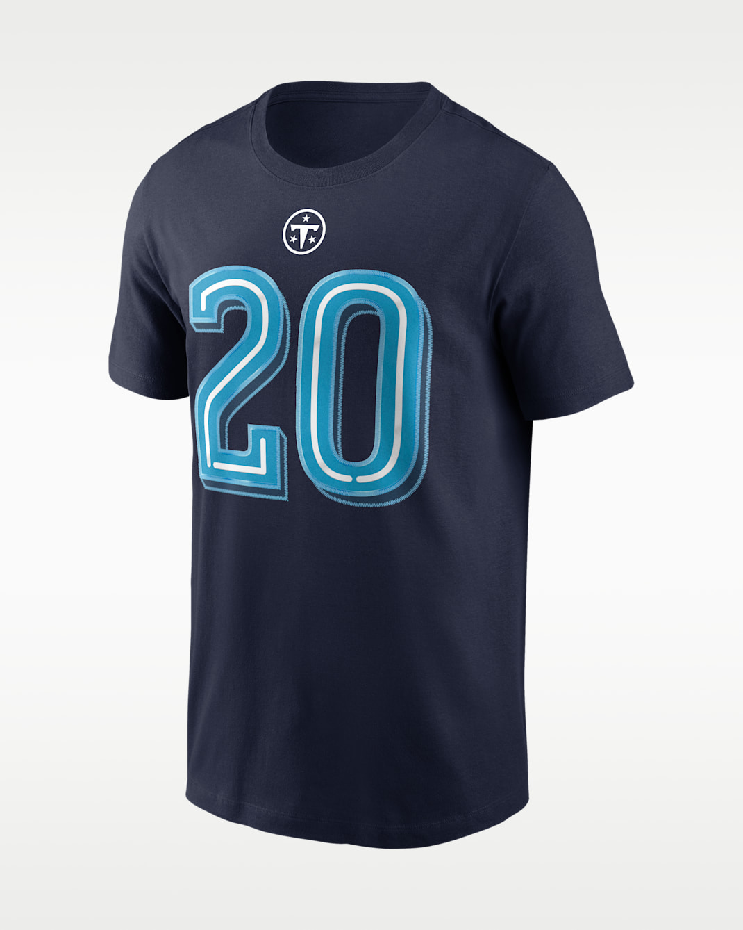 Tony Pollard Tennessee Titans Rivalries Collection Men's Nike NFL T-Shirt - Navy