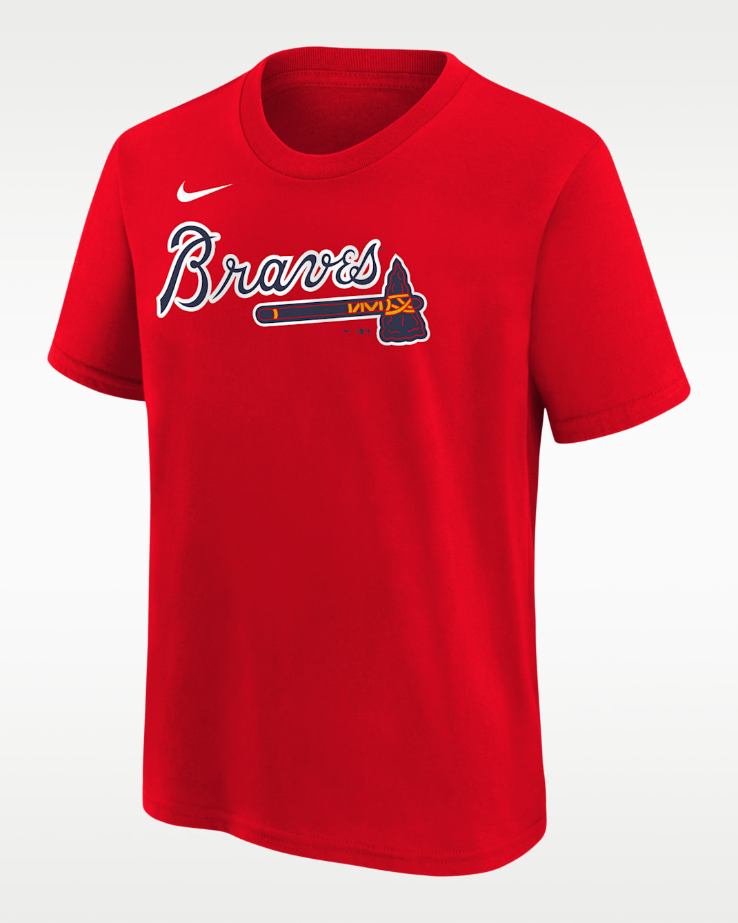 Austin Riley Atlanta Braves Big Kid's Nike MLB T-Shirt - Red