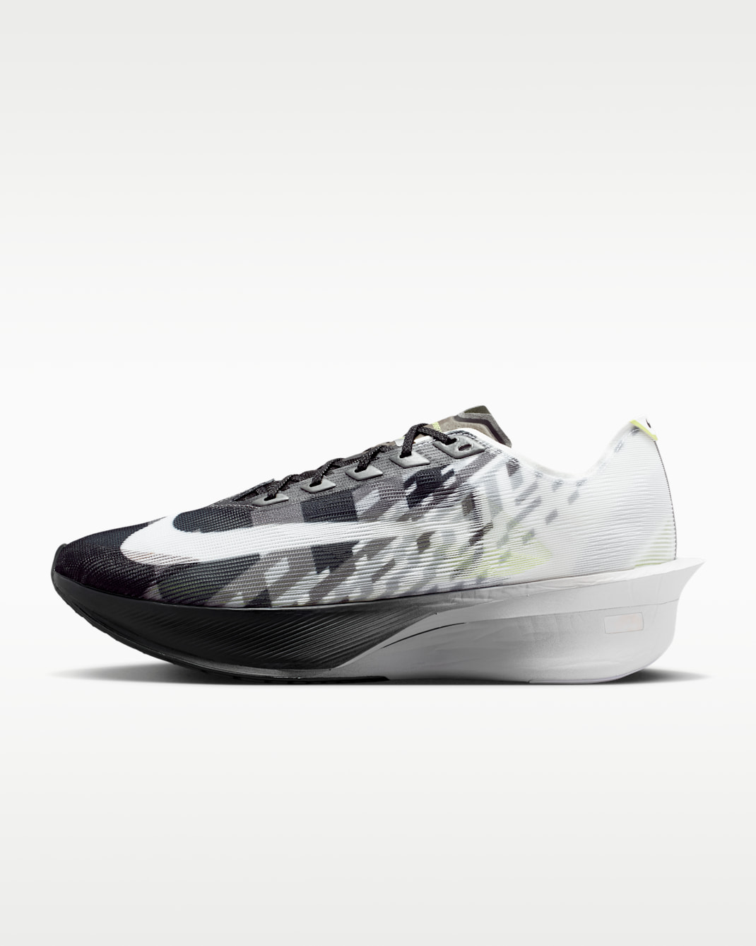 Tävlingssko för hårt underlag Nike Vaporfly 4 SE för män - Svart/Smoke Grey/Grey Fog/Vit