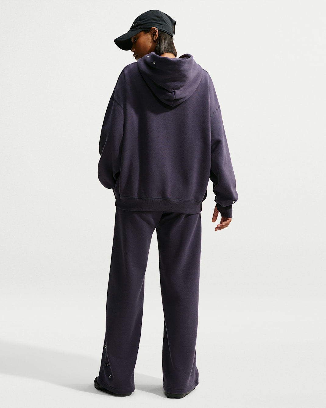 Nike Studio Fleece Medium Weight Women's Oversized Pullover Hoodie