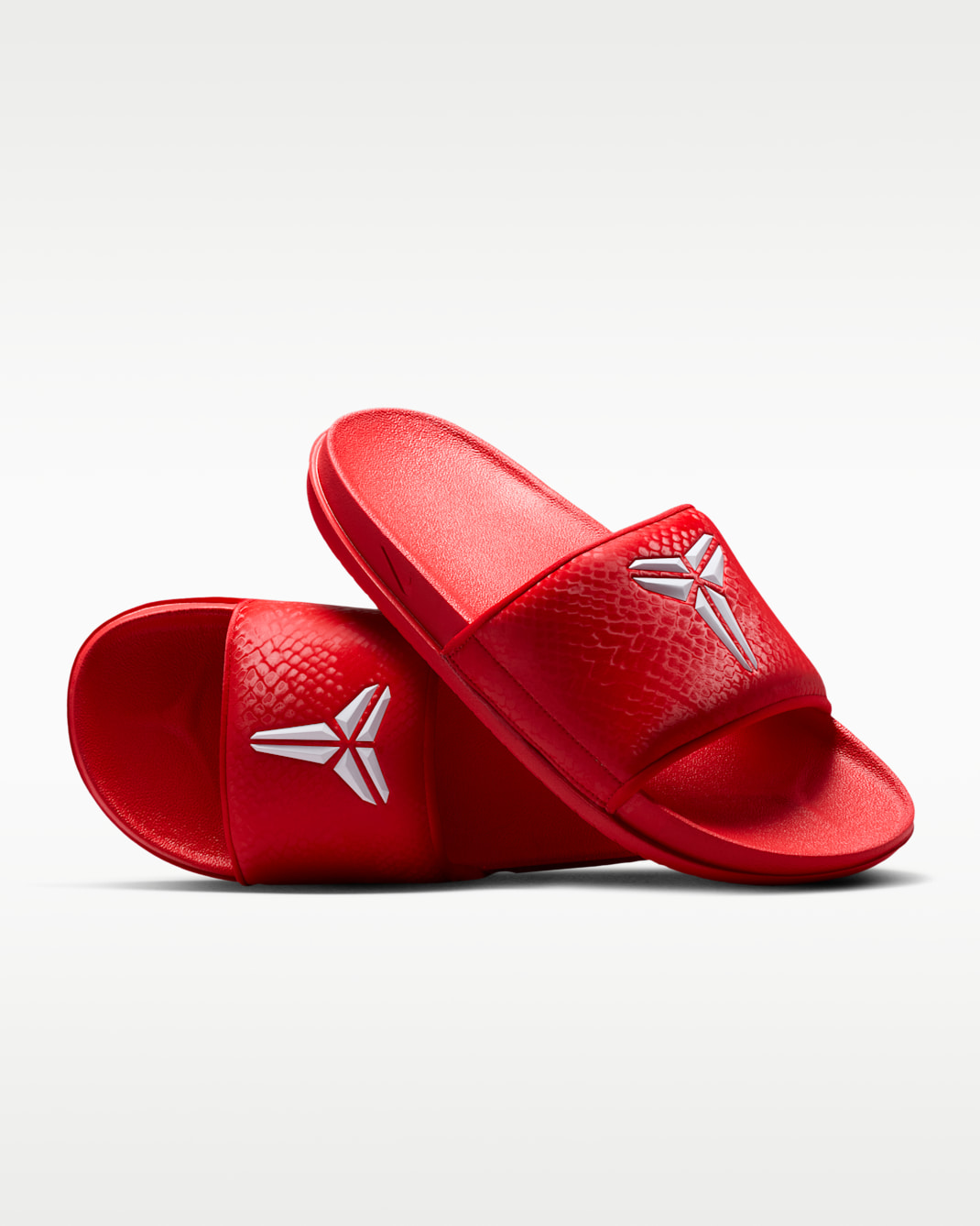 Kobe Offcourt Men's Slides - University Red/White