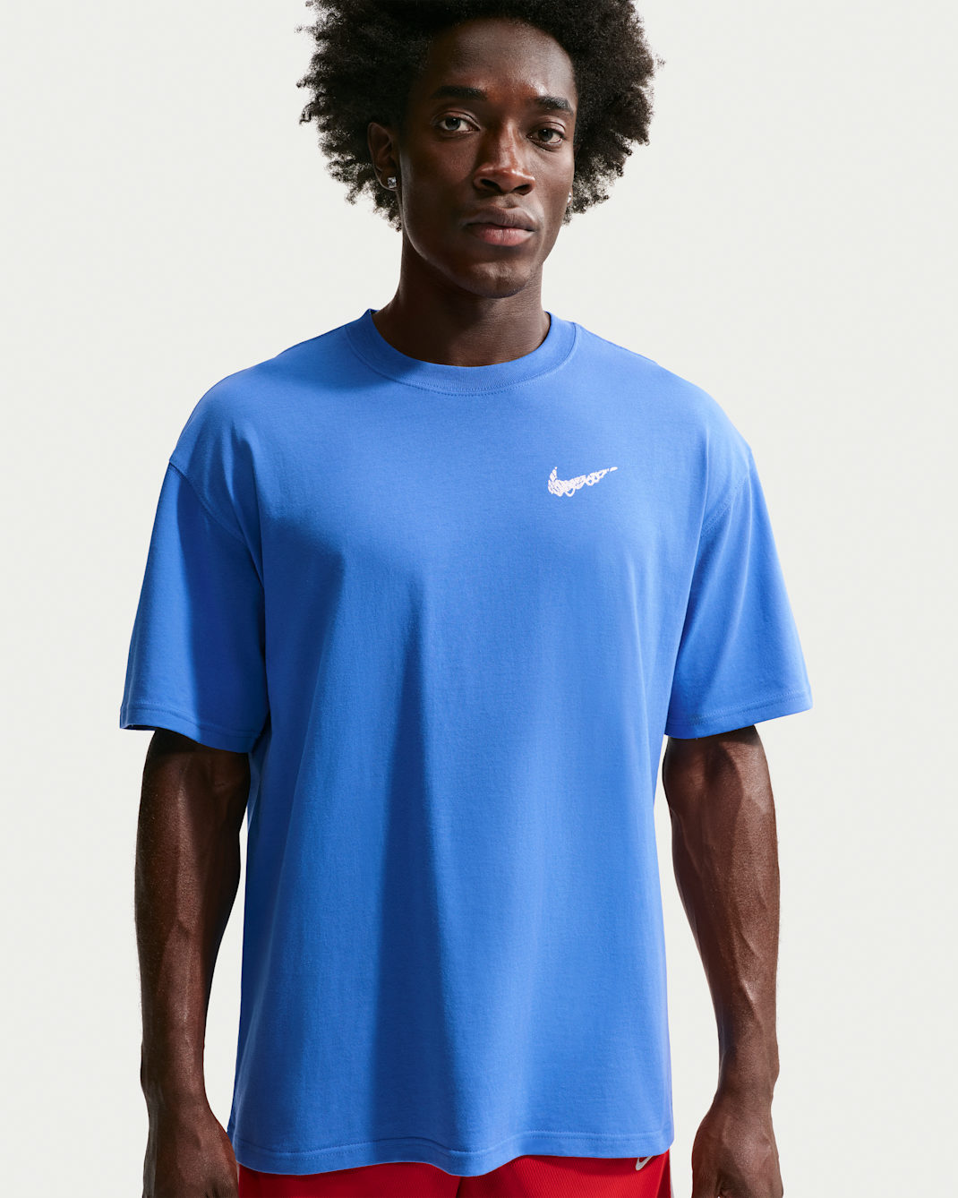 Nike Men's Basketball T-Shirt - Pacific Blue