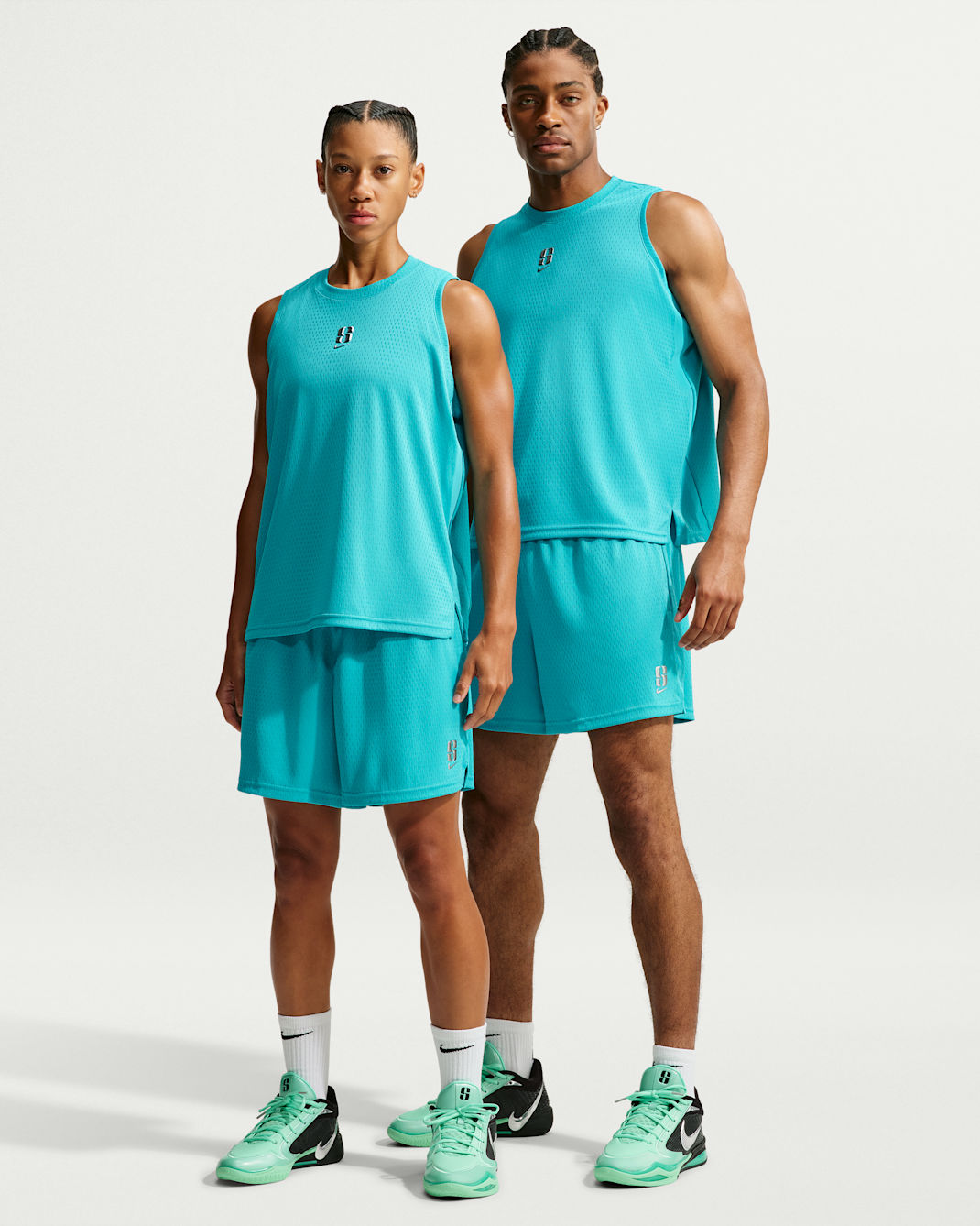 Sabrina Nike Aero-FIT Basketball Shorts - Dusty Cactus/Dusty Cactus/Ice Silver