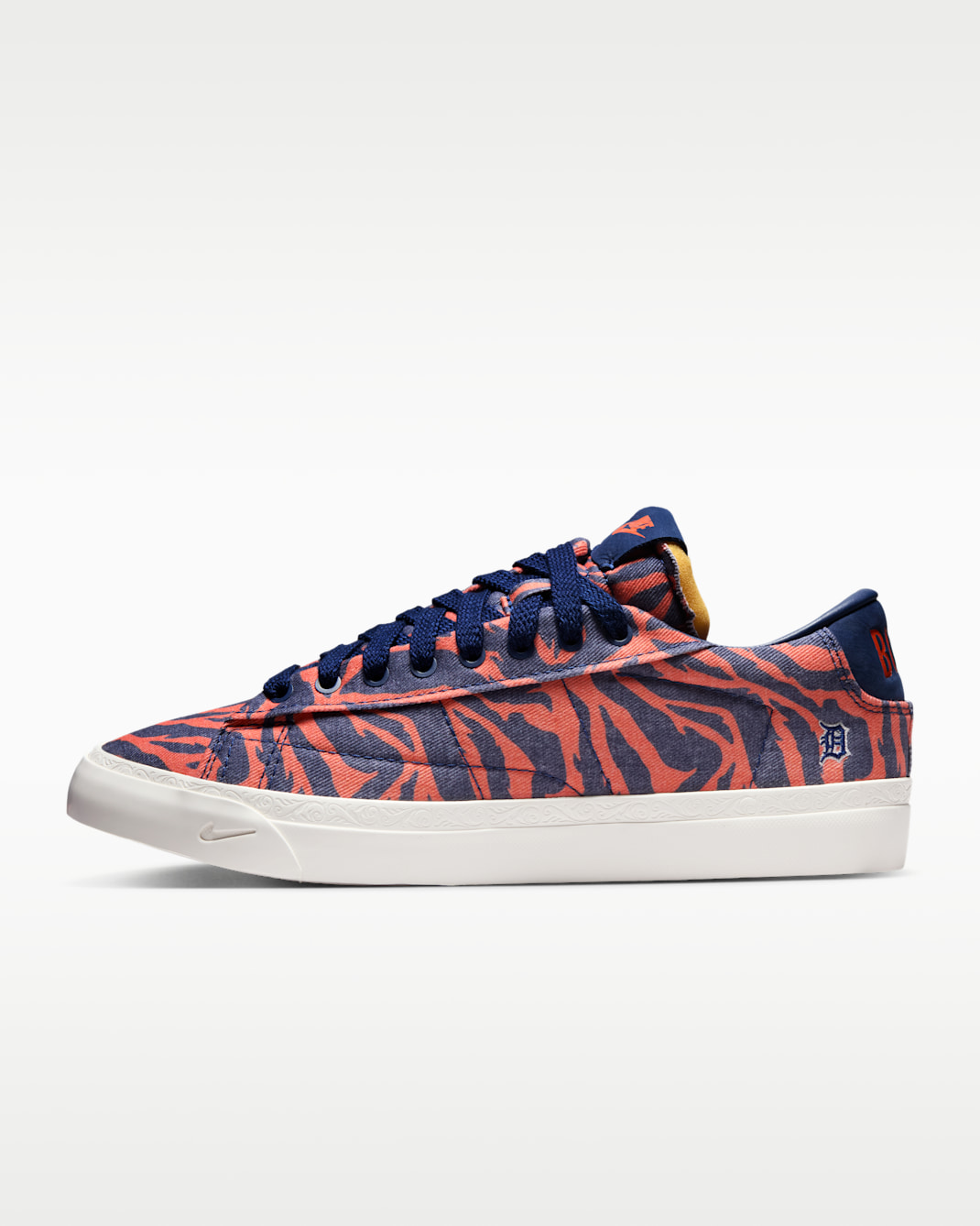 Nike Blazer Low x Book Men's Shoes - Safety Orange/Phantom/Blue Void