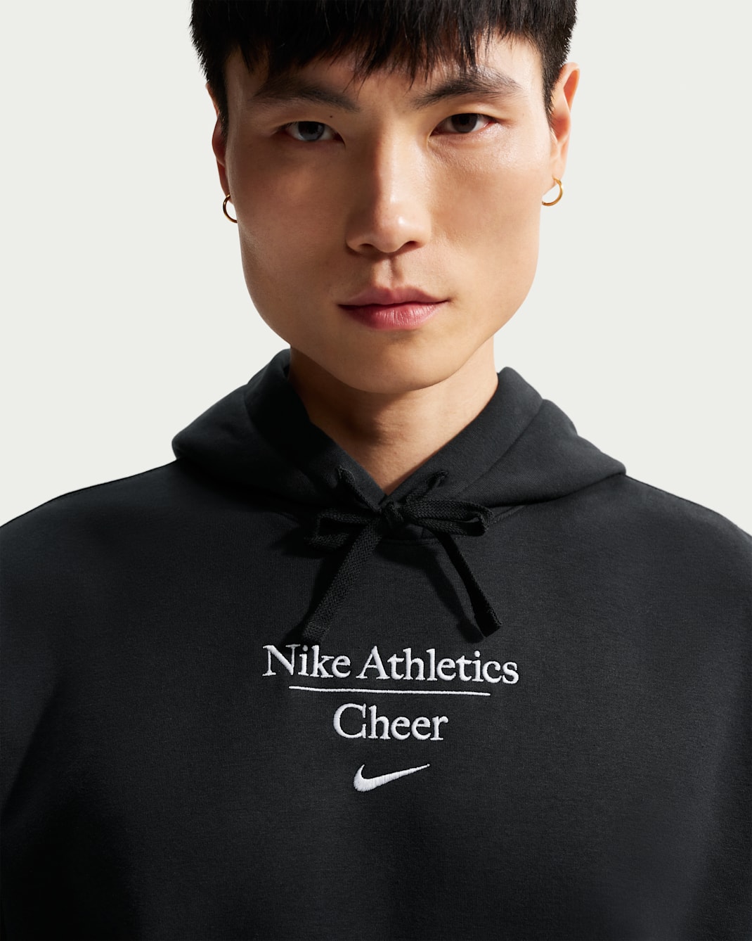 Sudadera con gorro sin cierre Cheer para hombre Nike - Negro