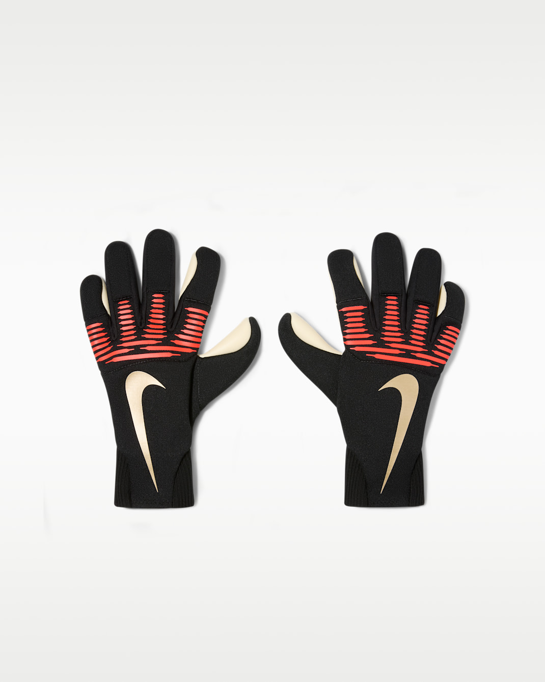 Nike Dynamic Fit Football Goalkeeper Gloves - Black/Bright Crimson/Blur
