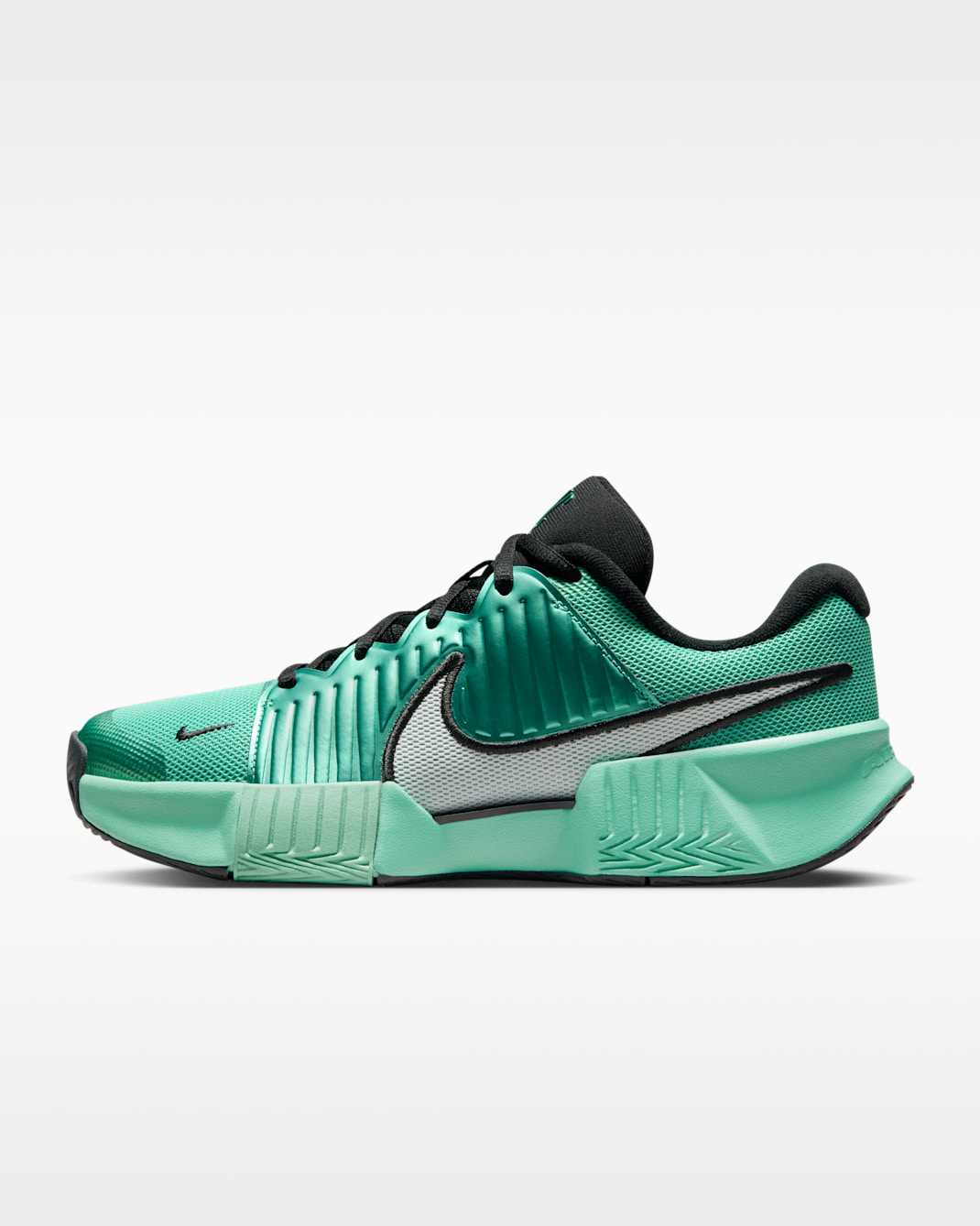 Nike Zoom GP Challenge Pro PRM Women's Hard Court Tennis Shoes - Mint/Black/Pure Platinum