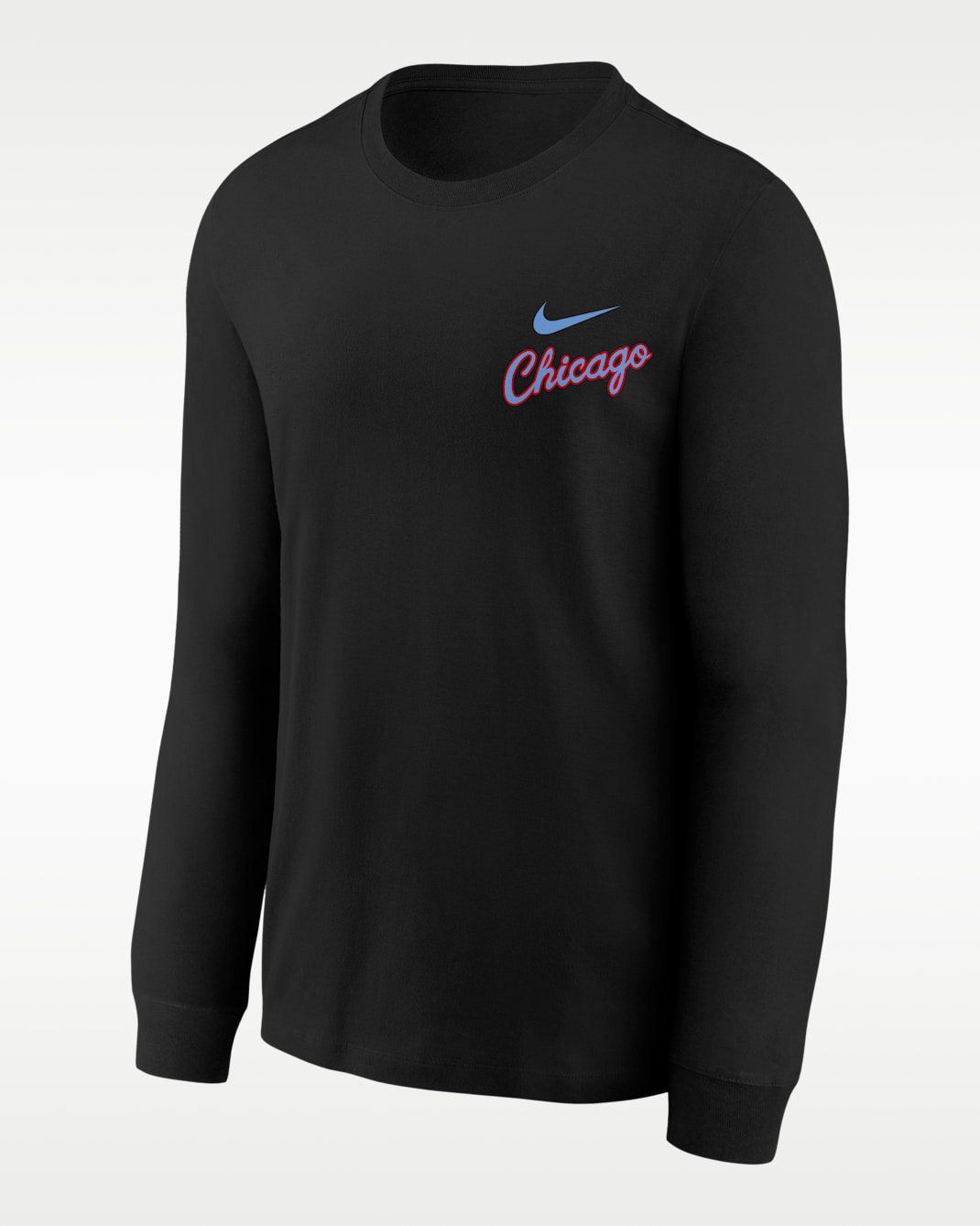 Chicago Bulls Essential City Edition Big Kids' Long-Sleeve T-Shirt - Black