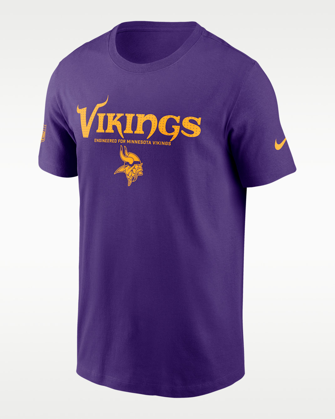 Minnesota Vikings Sideline Team Issue Men's Nike Dri-FIT NFL T-Shirt - Purple