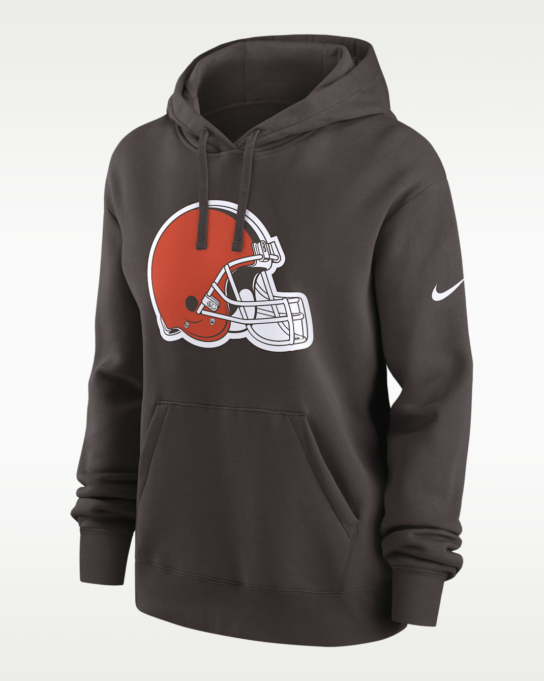 Cleveland Browns Club Women's Nike NFL Pullover Hoodie - Brown