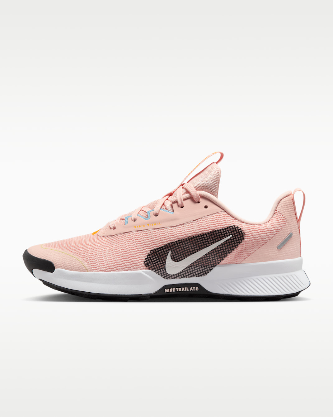 Nike Juniper Trail 3 女款越野跑鞋 - Washed Coral/University Gold/黑色/Phantom